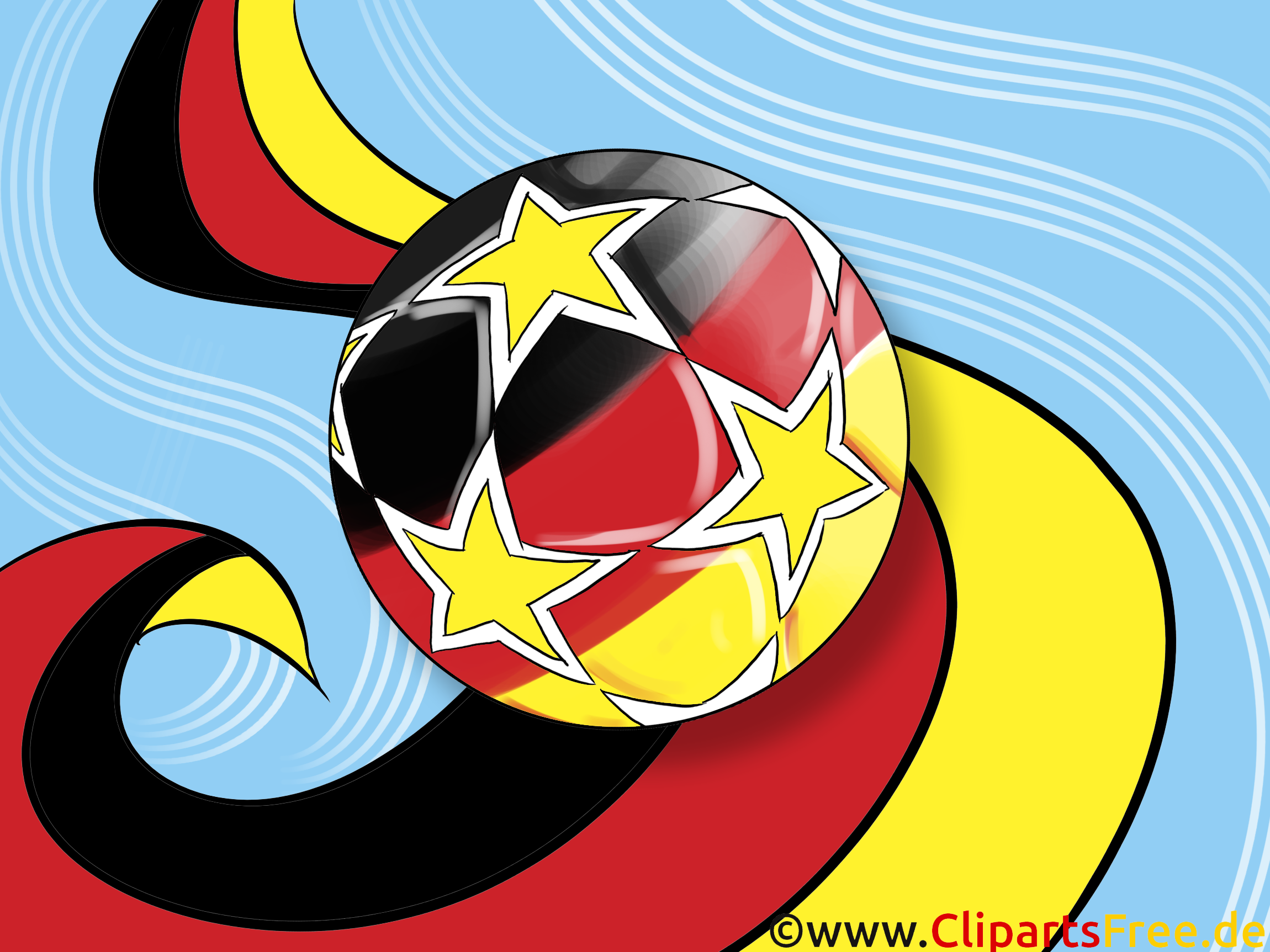 Fußball mit einem Grunge-Flagge von Deutschland Bild ...