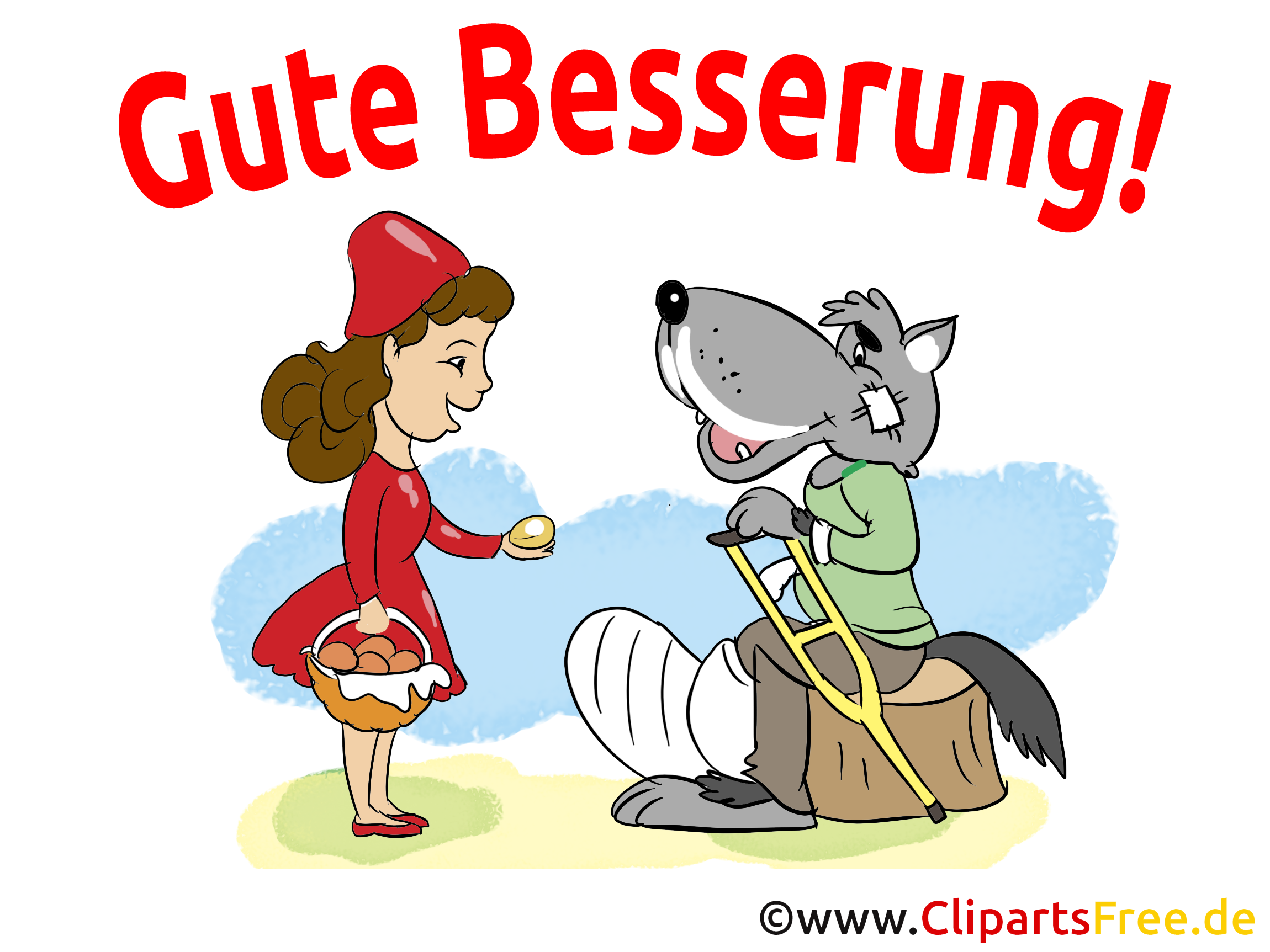 Gute Besserung открытки