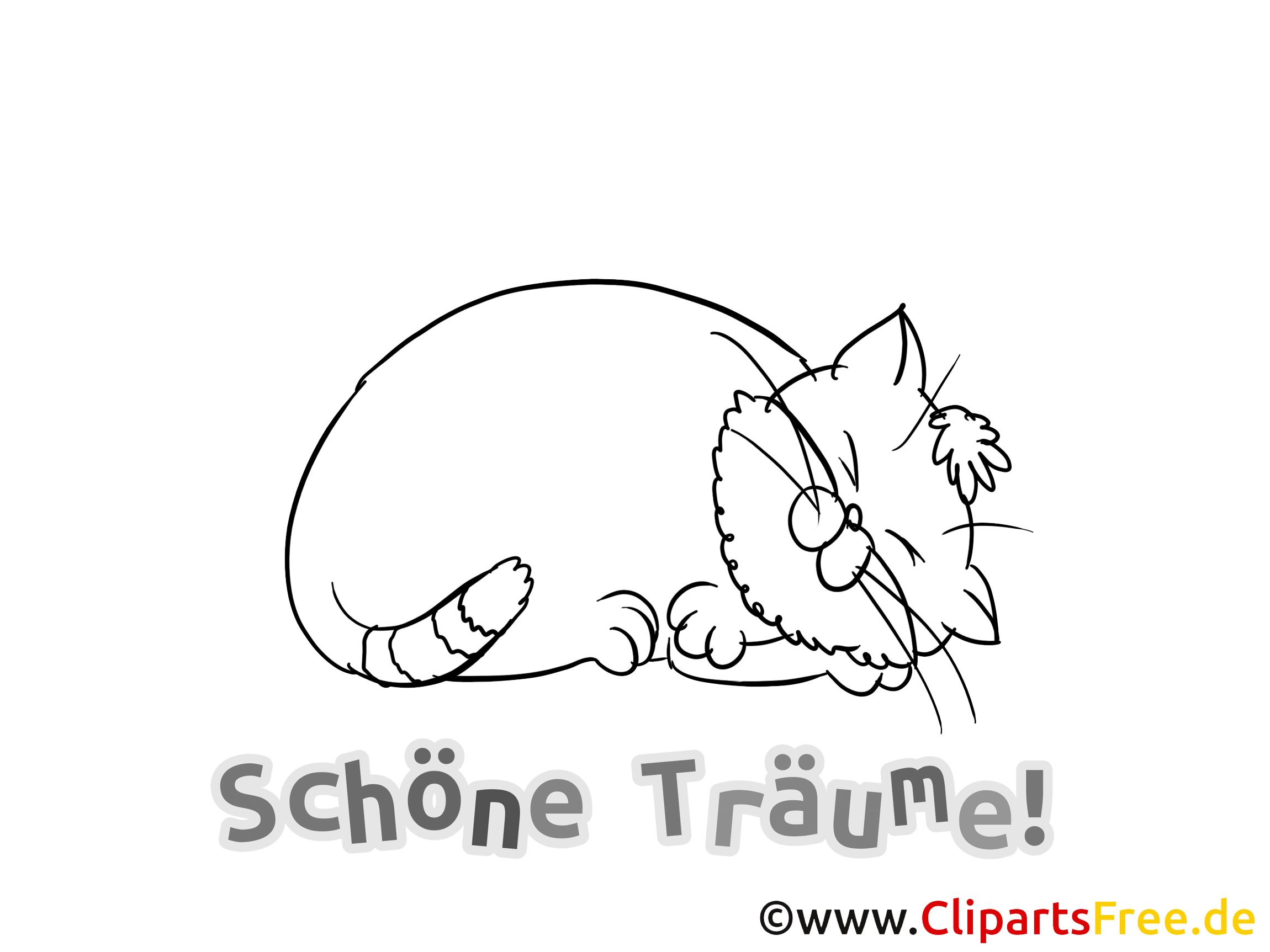 Gute Nacht Malvorlage