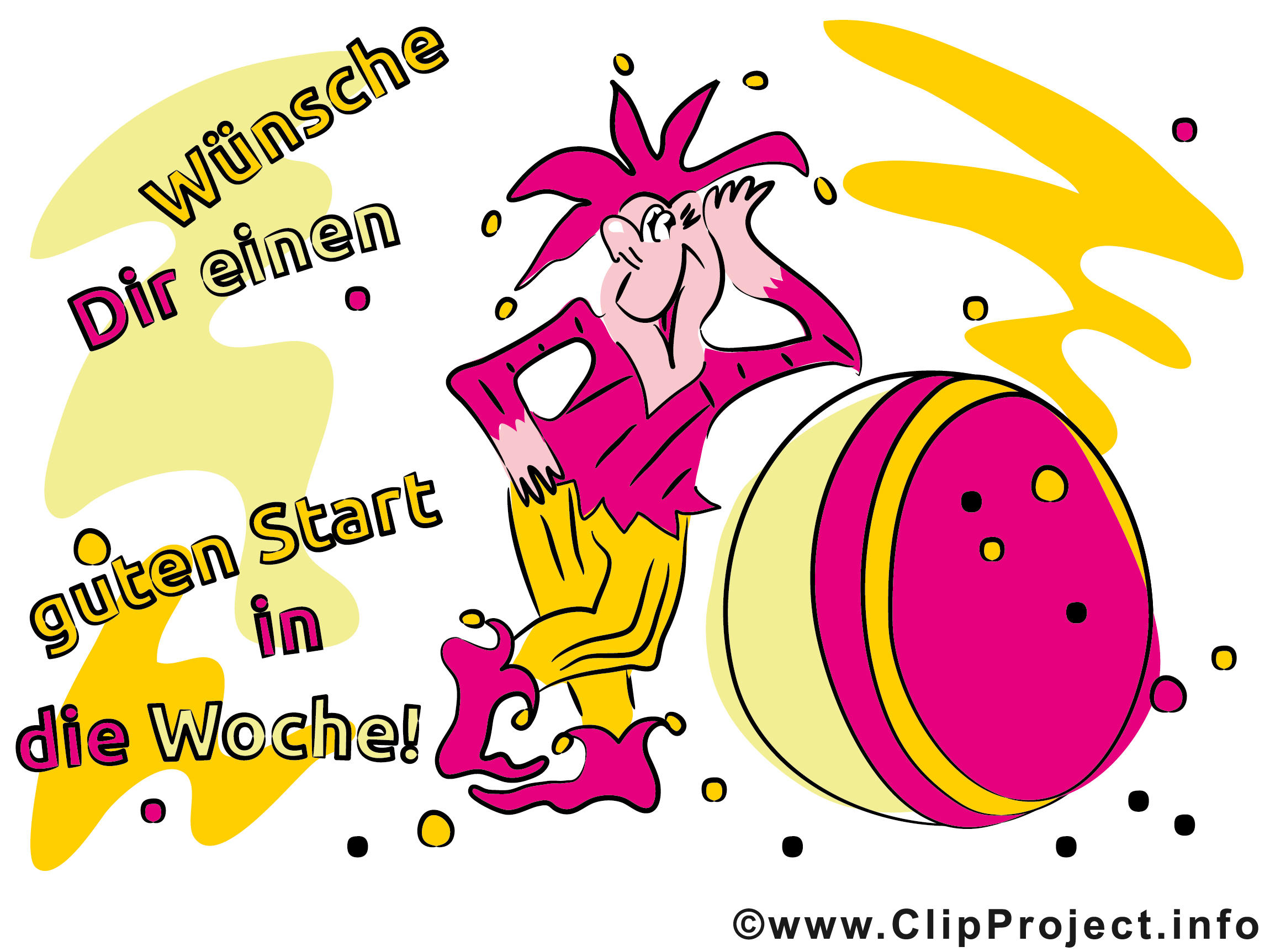 Lustige GB Bilder Gute Woche Wünsche