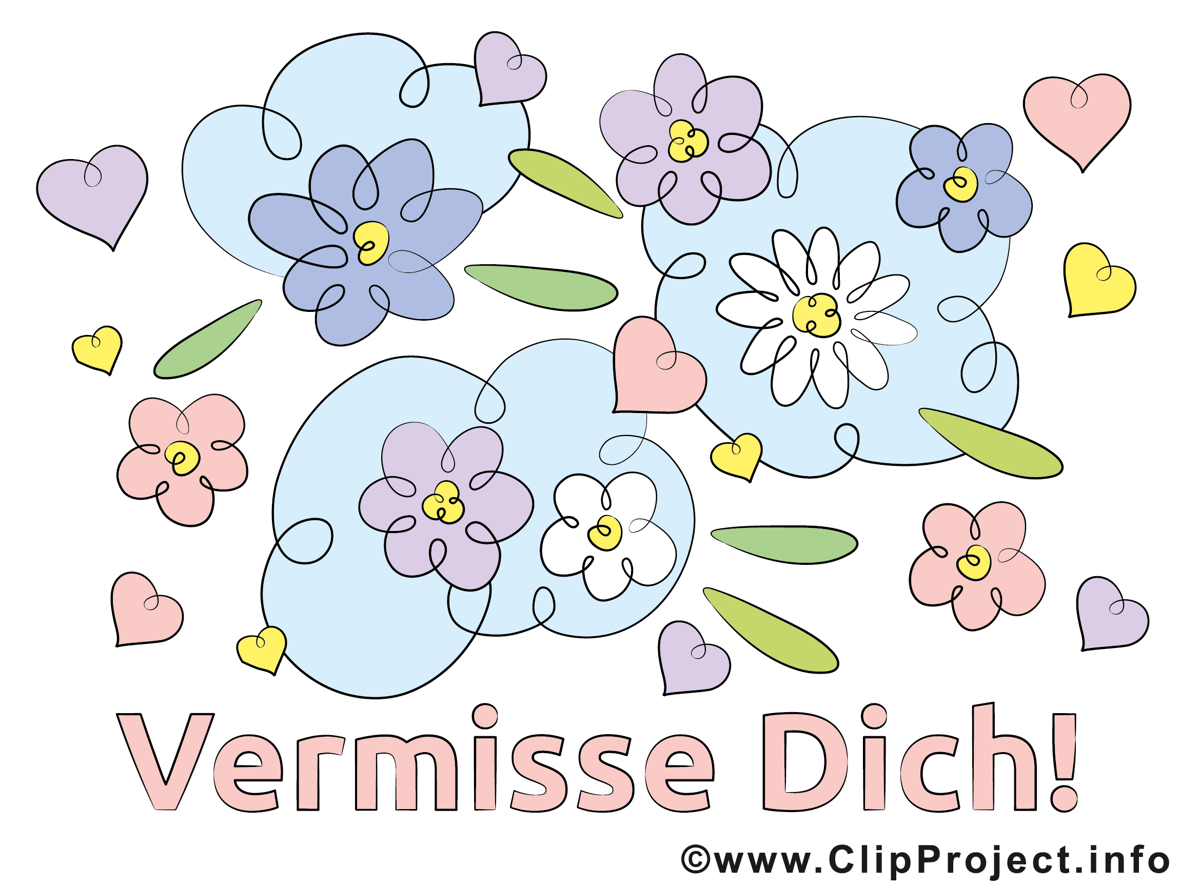 Clipart title: Clipart Miss You! 
