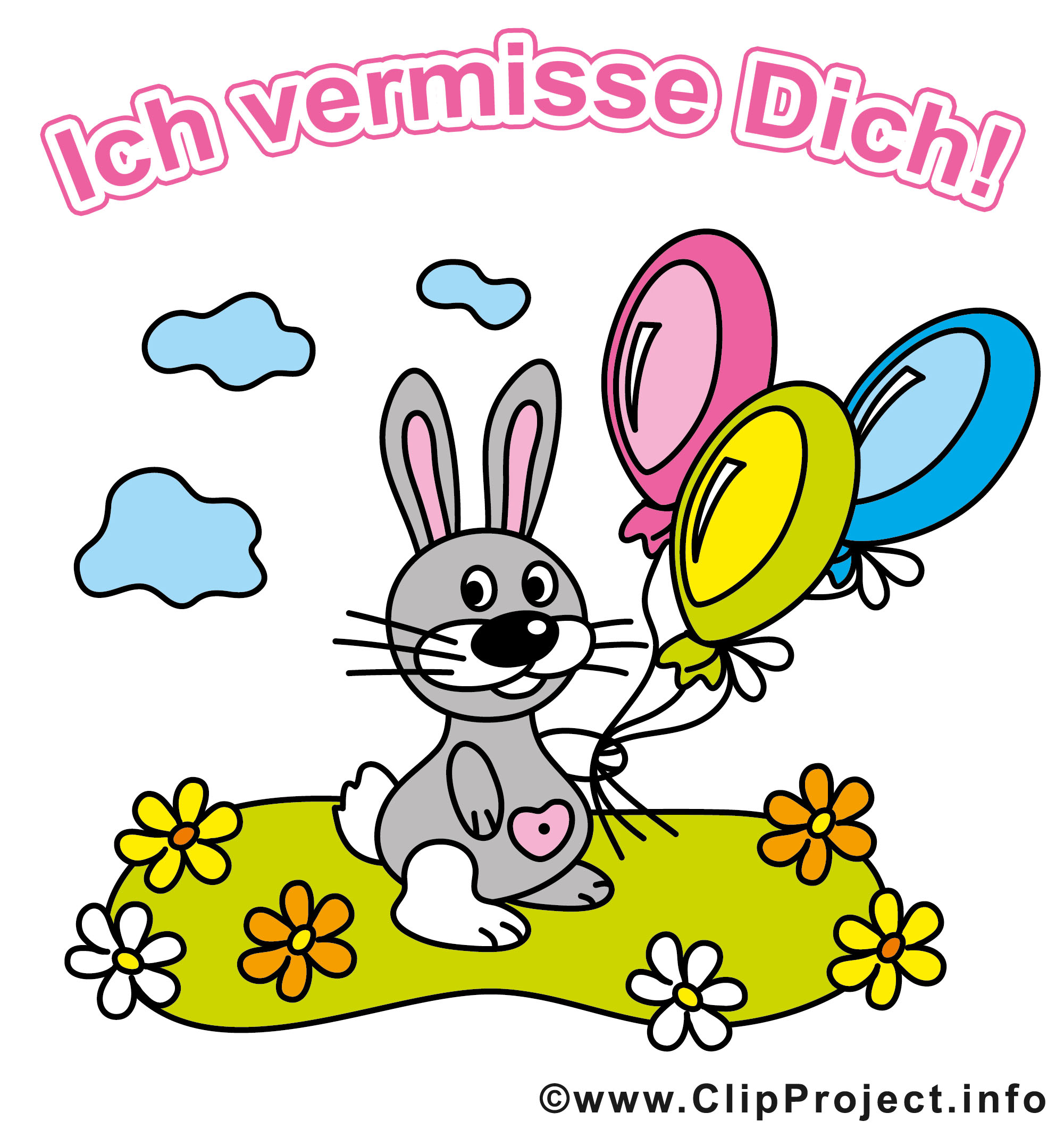Vermisse Dich mein Häschen