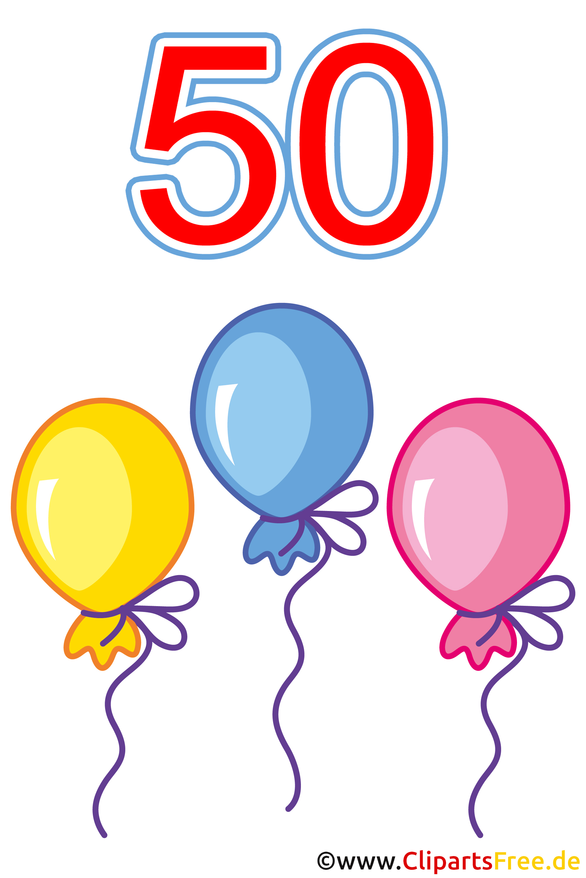 50 Geburtstag Bilder Gratis