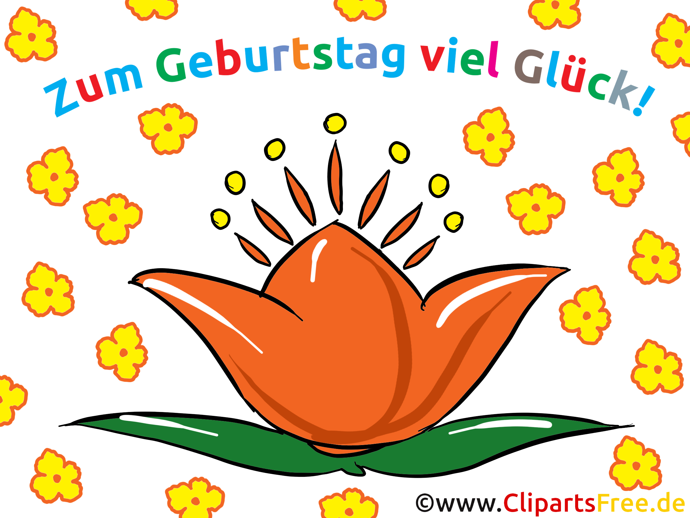 Alles Gute zum Geburtstag Bild