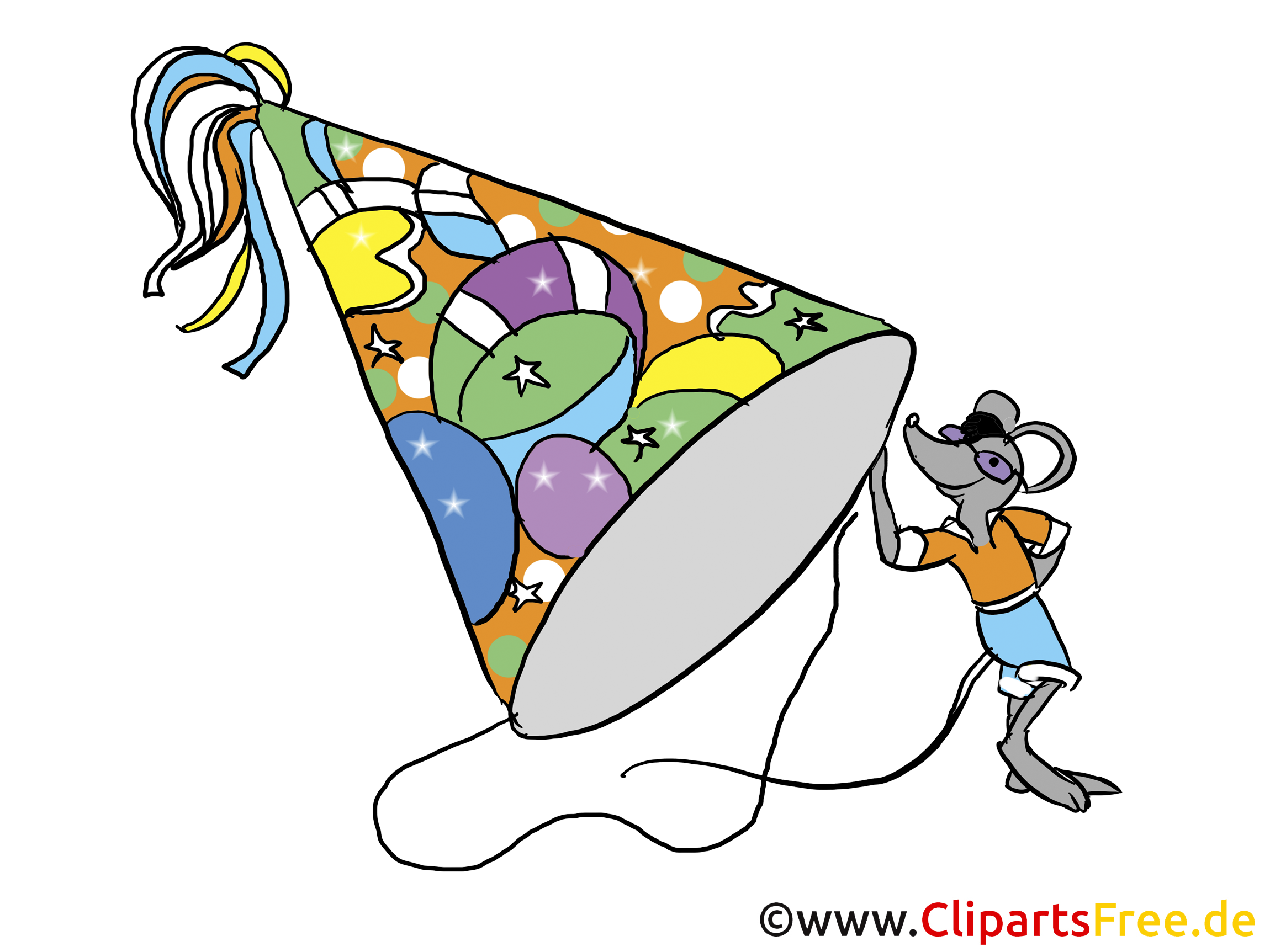 Clip Art Birthday - Bilder für Schule