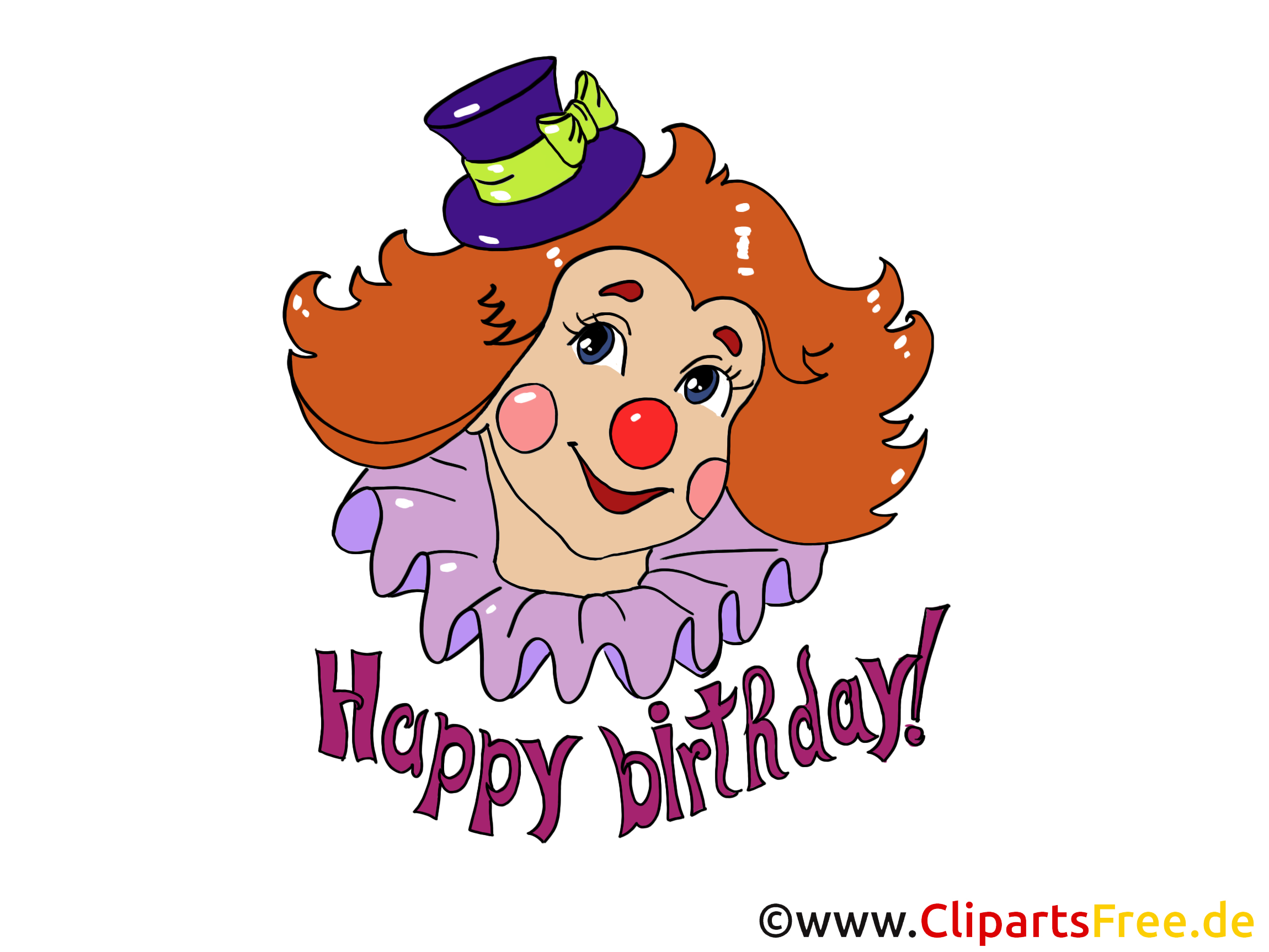 Clip Art Birthday free