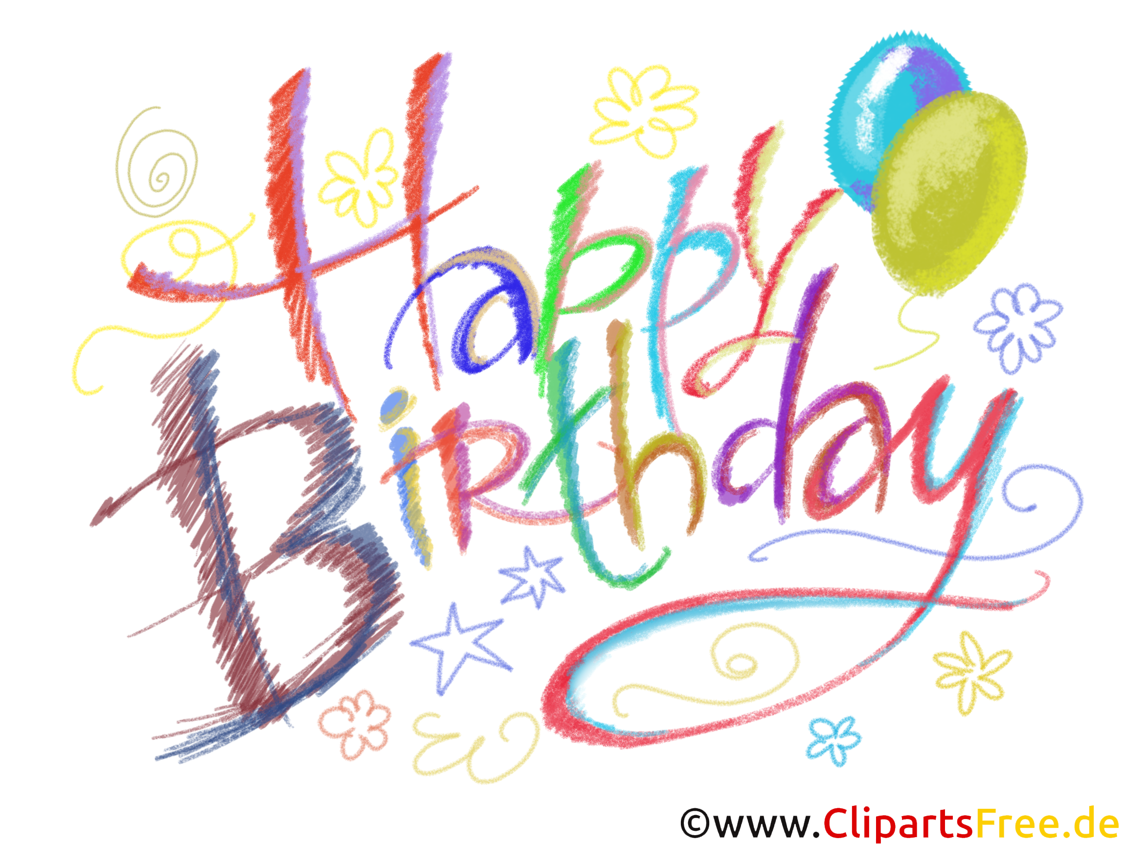 Malvorlagen Kostenlos Happy Birthday Kostenlose Malvorlagen Ideen
