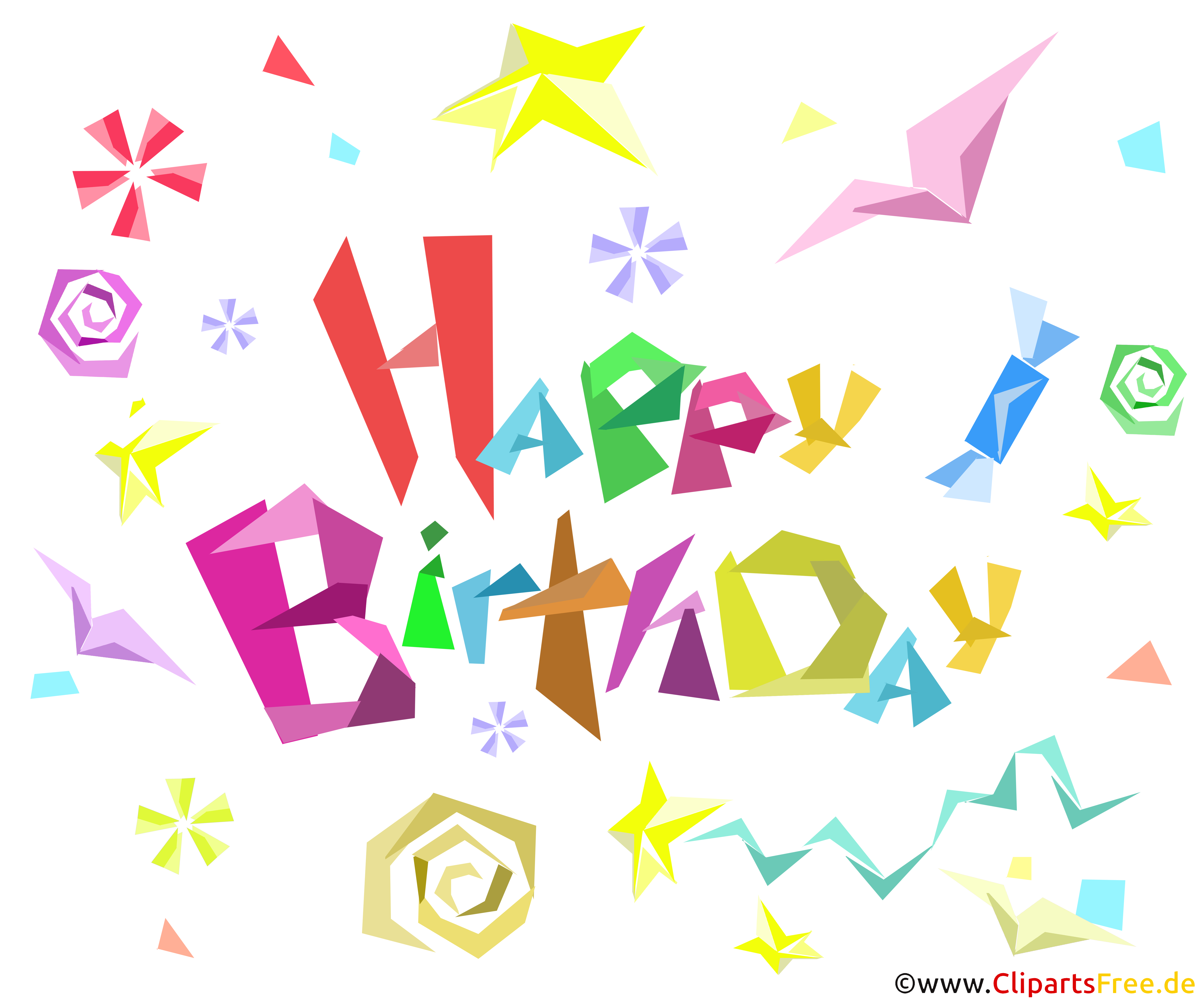お誕生日おめでとうレタリングを自分で作る
