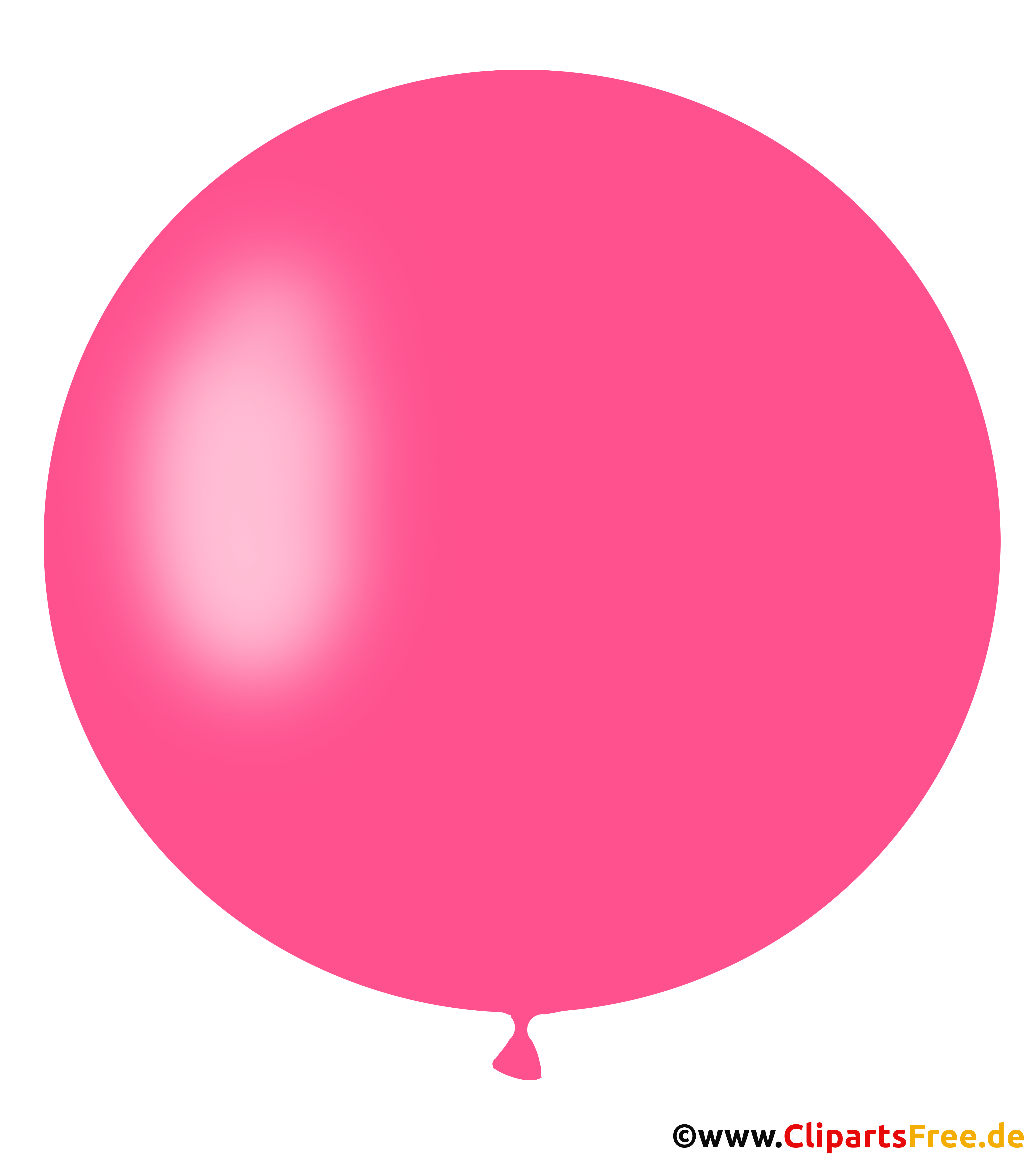 runder-luftballon-in-pink-clipart-illustration-bild