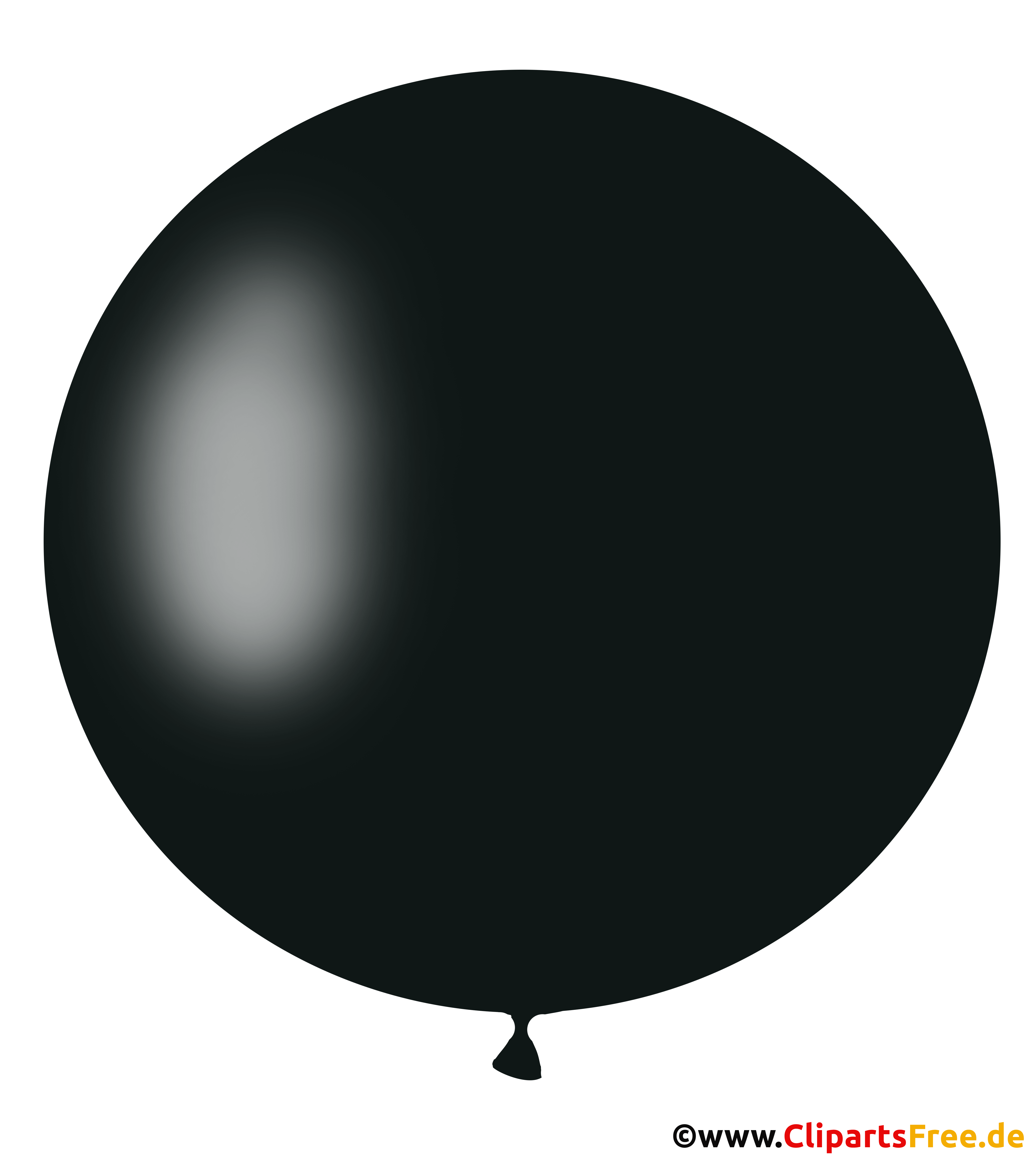 Bal o Redondo Em Clipart Preto Ilustra o Imagem