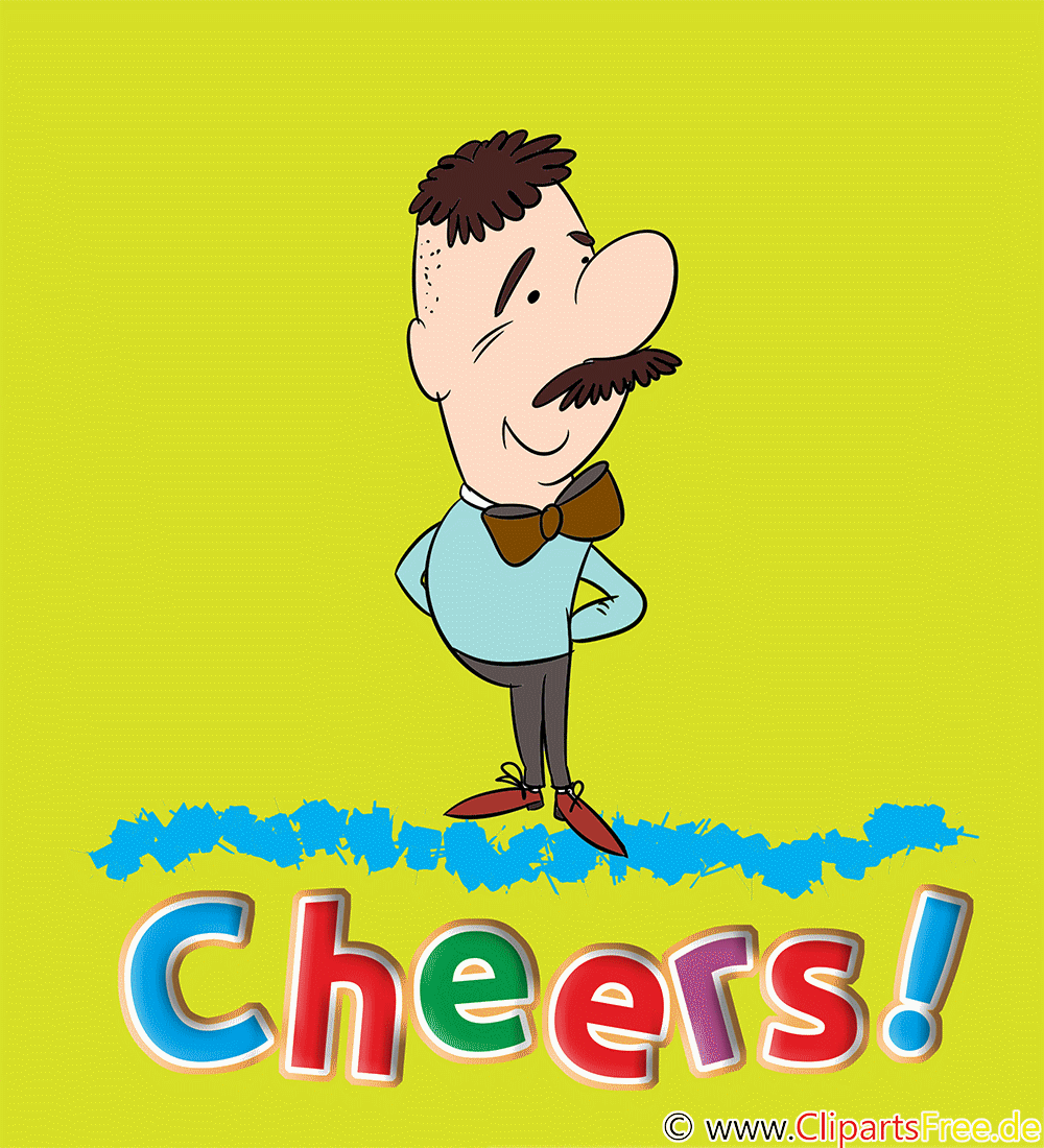 Cheers gif animé