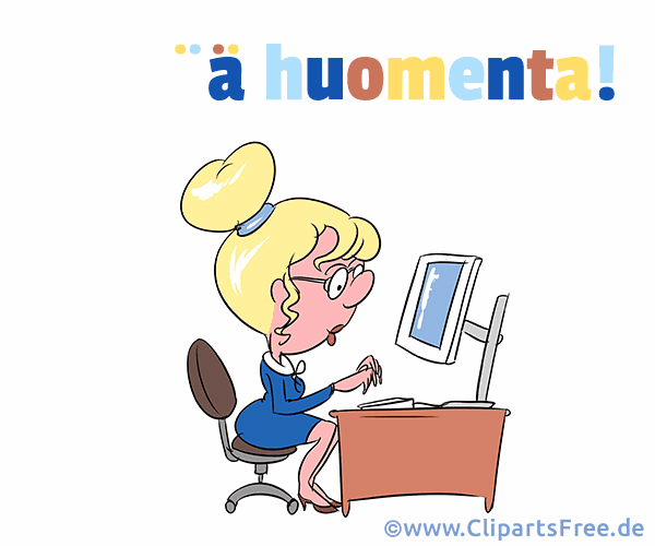 Guten auf Finnisch Gif Bilder für Büro