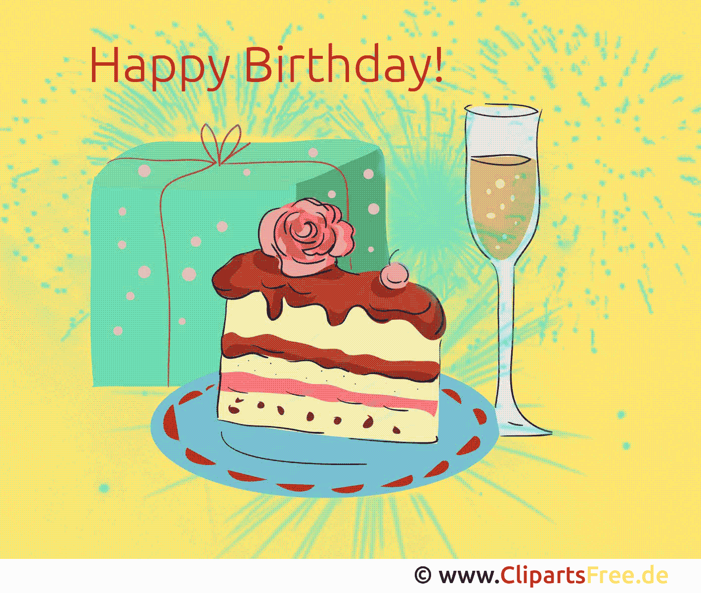 Gratis Gif zum Geburtstag