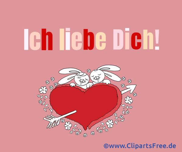 Liebesspruch als GifBild