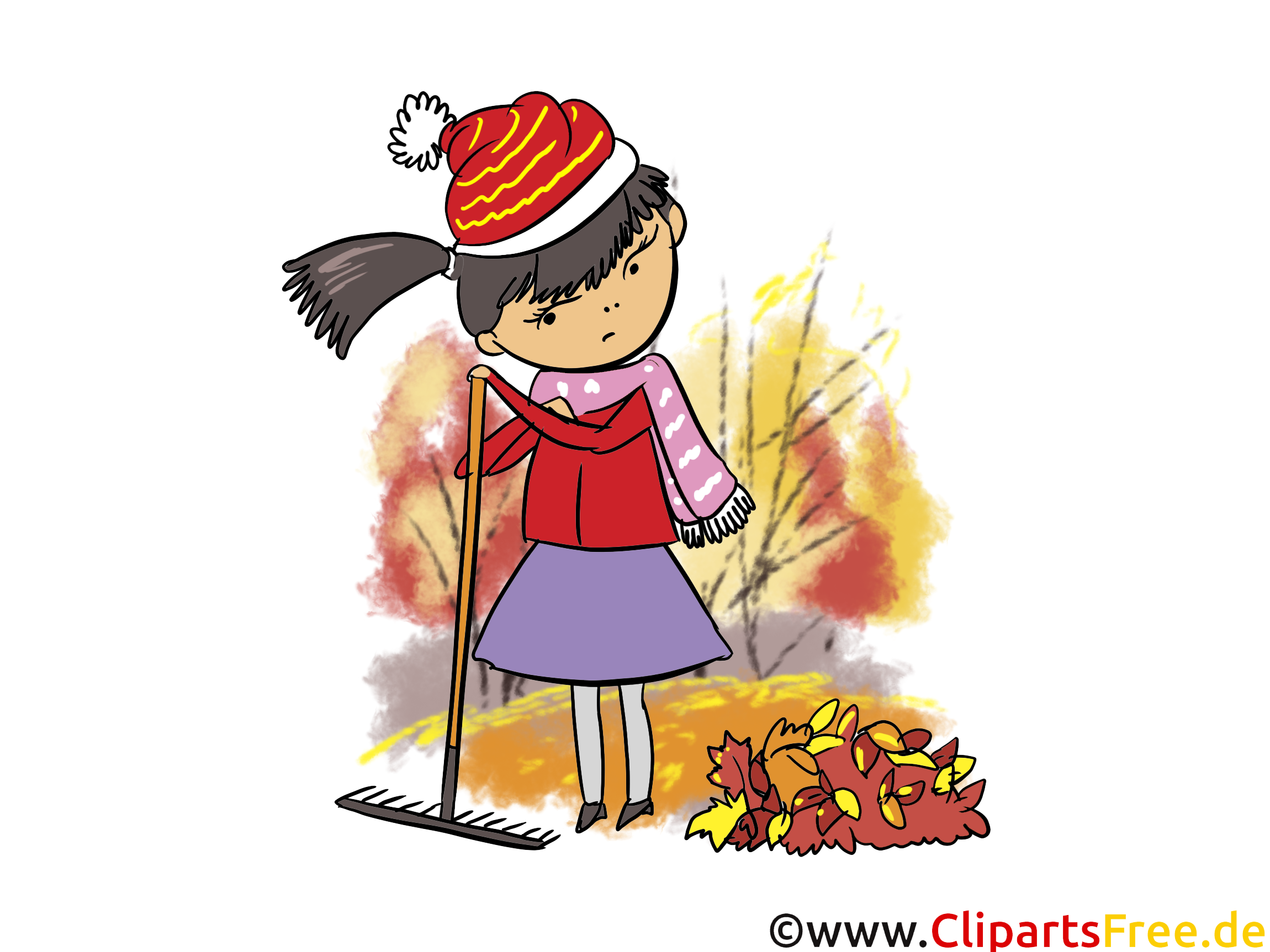 Bilder runterladen zum Thema Herbst, Arbeit im Garten