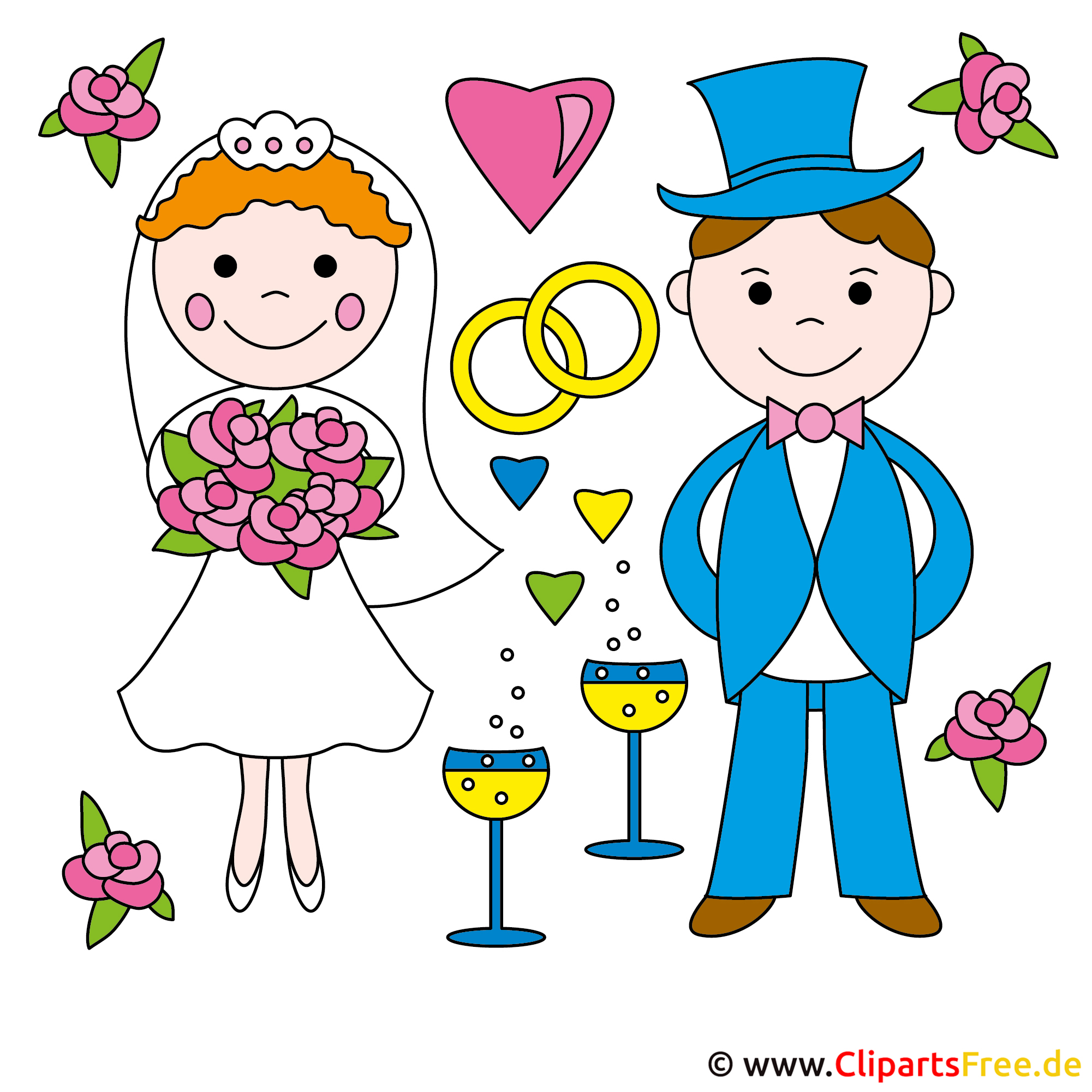 Clipart De Boda Gratis