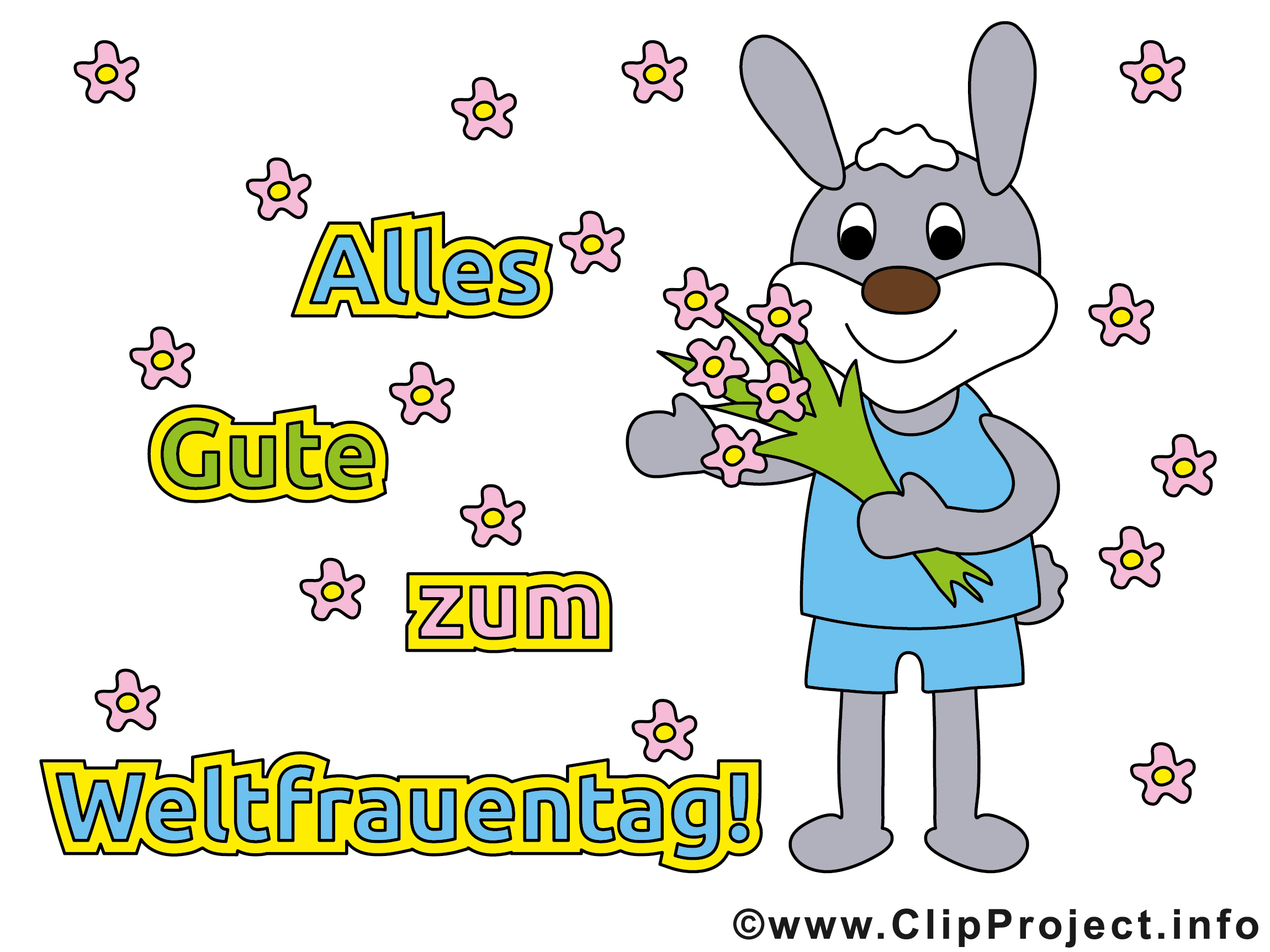 Sprüche zum Frauentag mit Bildern