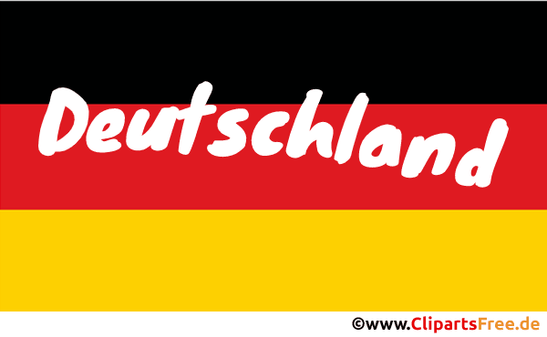 Animation Deutschland, Deutsche Fahne, Tag der Einheit