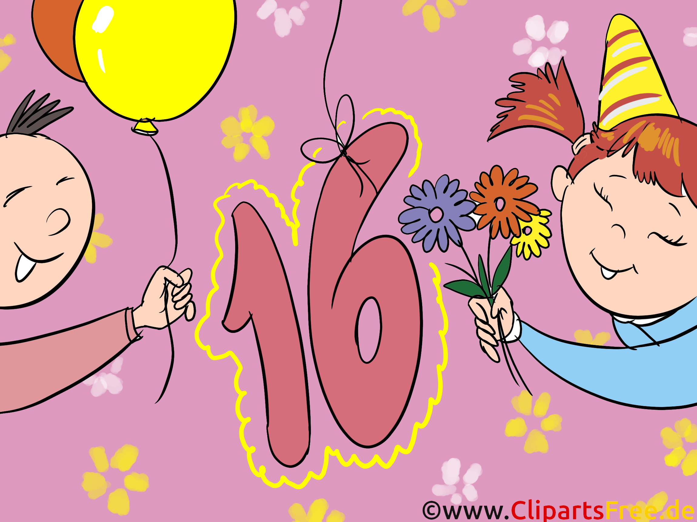 Joyeux Anniversaire 16 Ans Carte De Voeux Ecard Clipart Modele Invitation D Anniversaire Joyeux Anniversaire 16 Ans Carte De Voeux Ecard Clipart Modele Invitation D Anniversaire