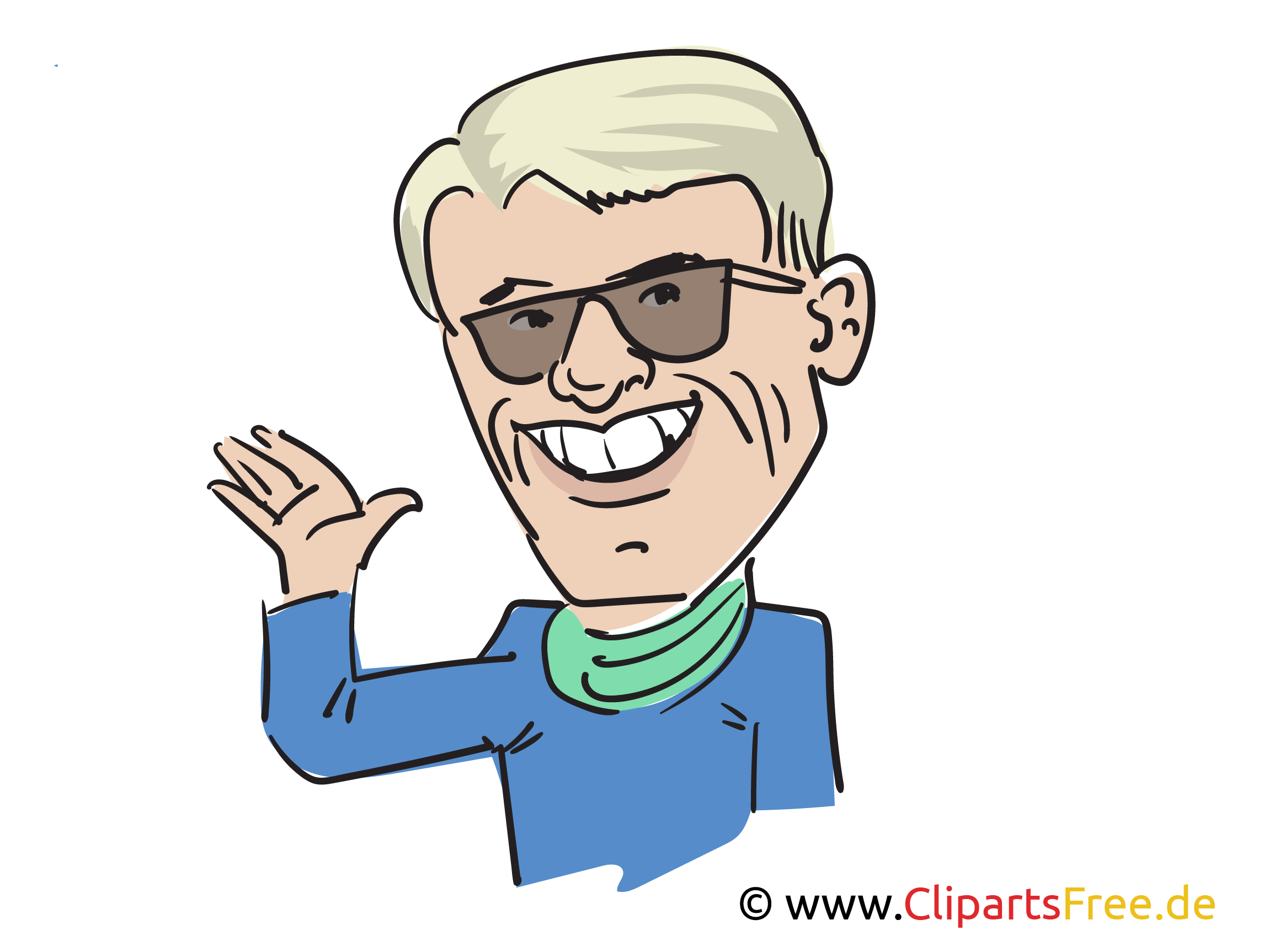 Heino Karikatur, Bild, Illustration, Comic