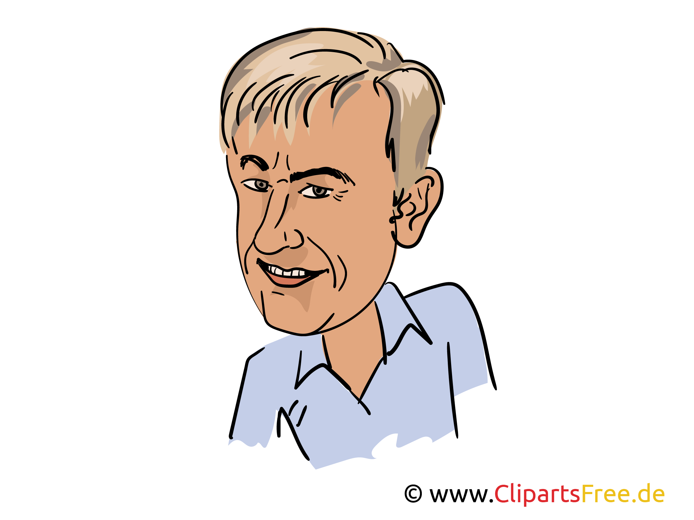 Roland Kaiser Karikatur, Bild, Illustration, Comic