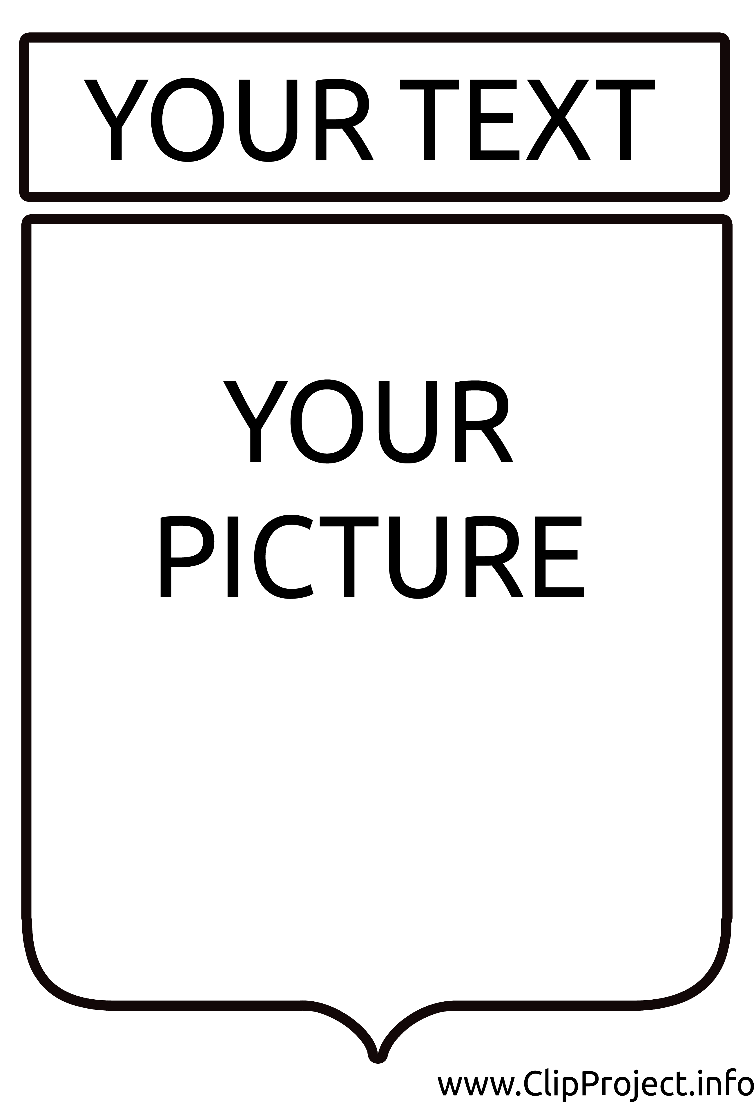 Vorlage Wappen Clipart