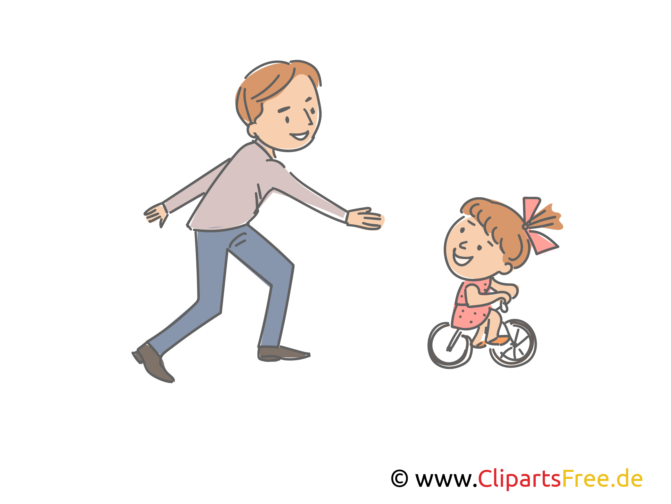 父と子の自転車クリップアート イラスト 絵 父と子の自転車クリップアート イラスト 絵