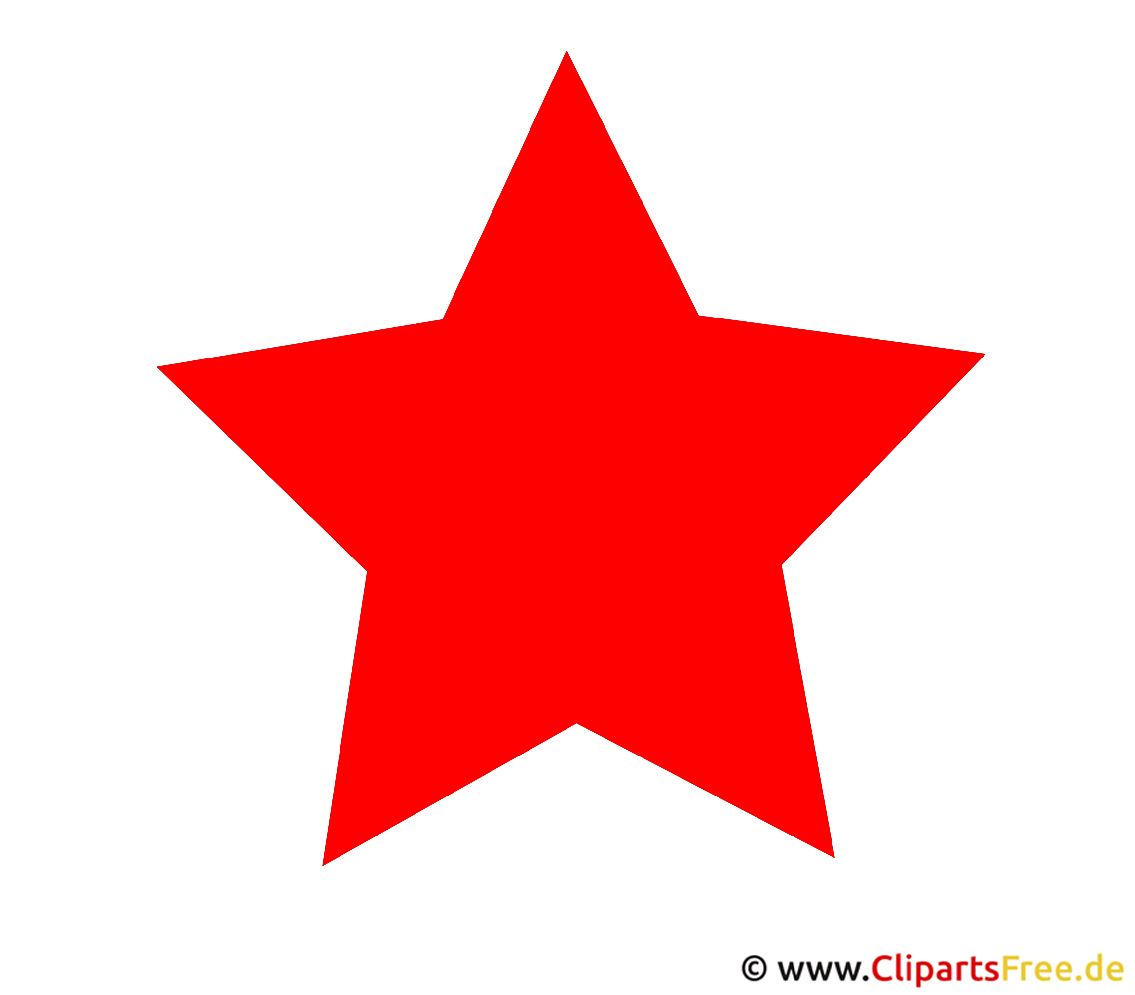 Stern Bild, Clipart, Illustration