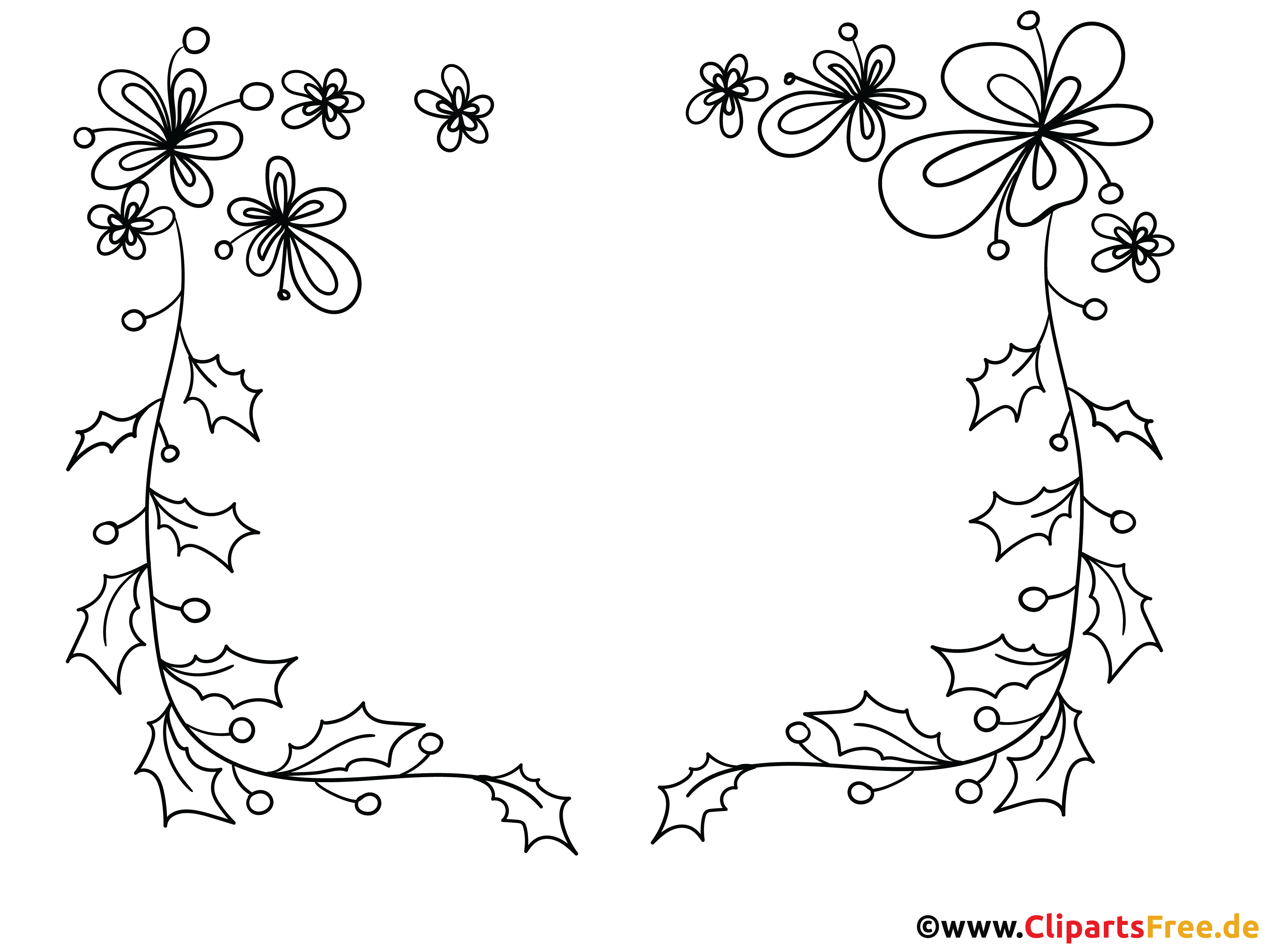 Marco de fotos en blanco y negro para imprimir y colorear