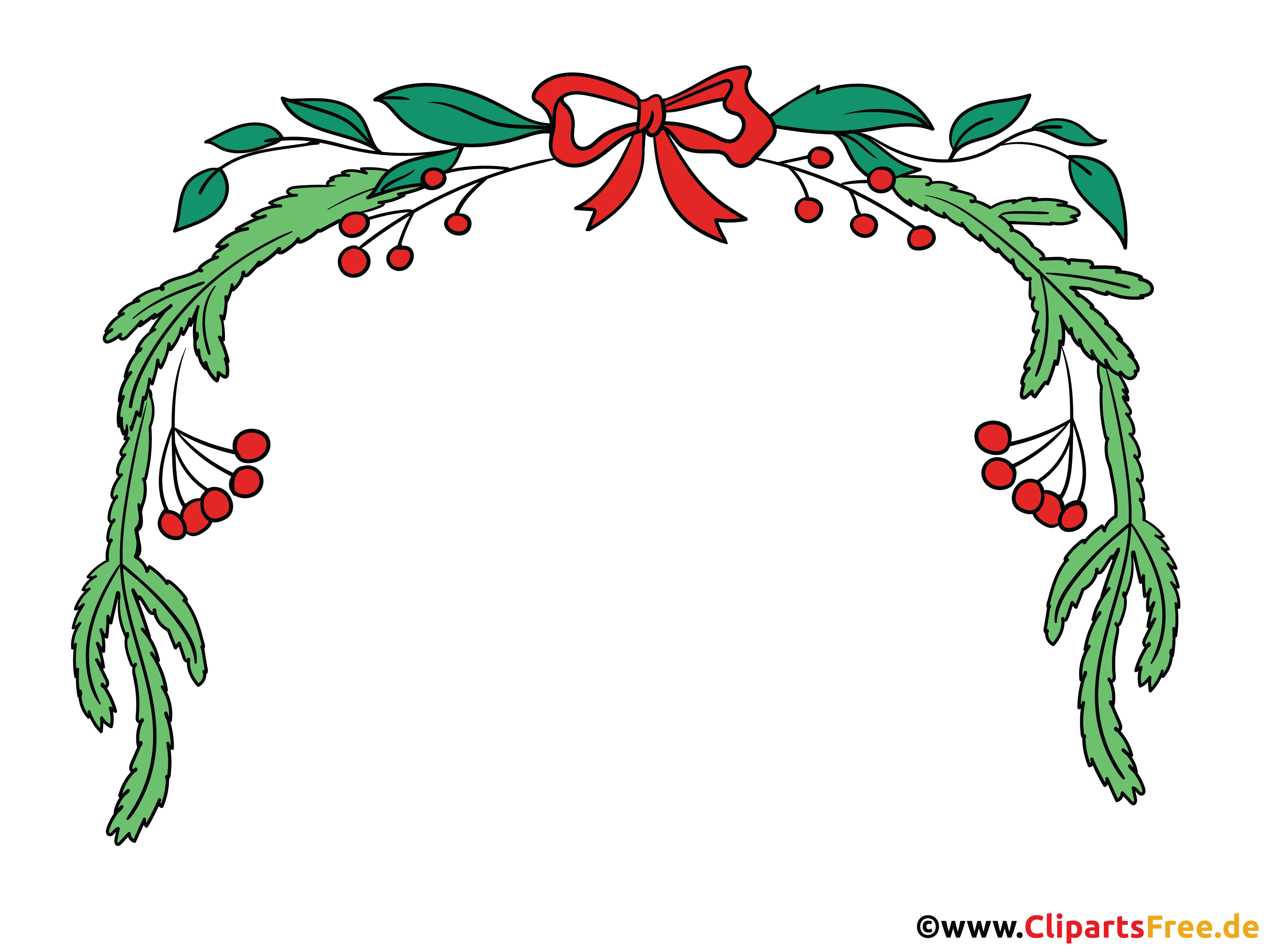Weihnachten Clipart Rahmen transparent