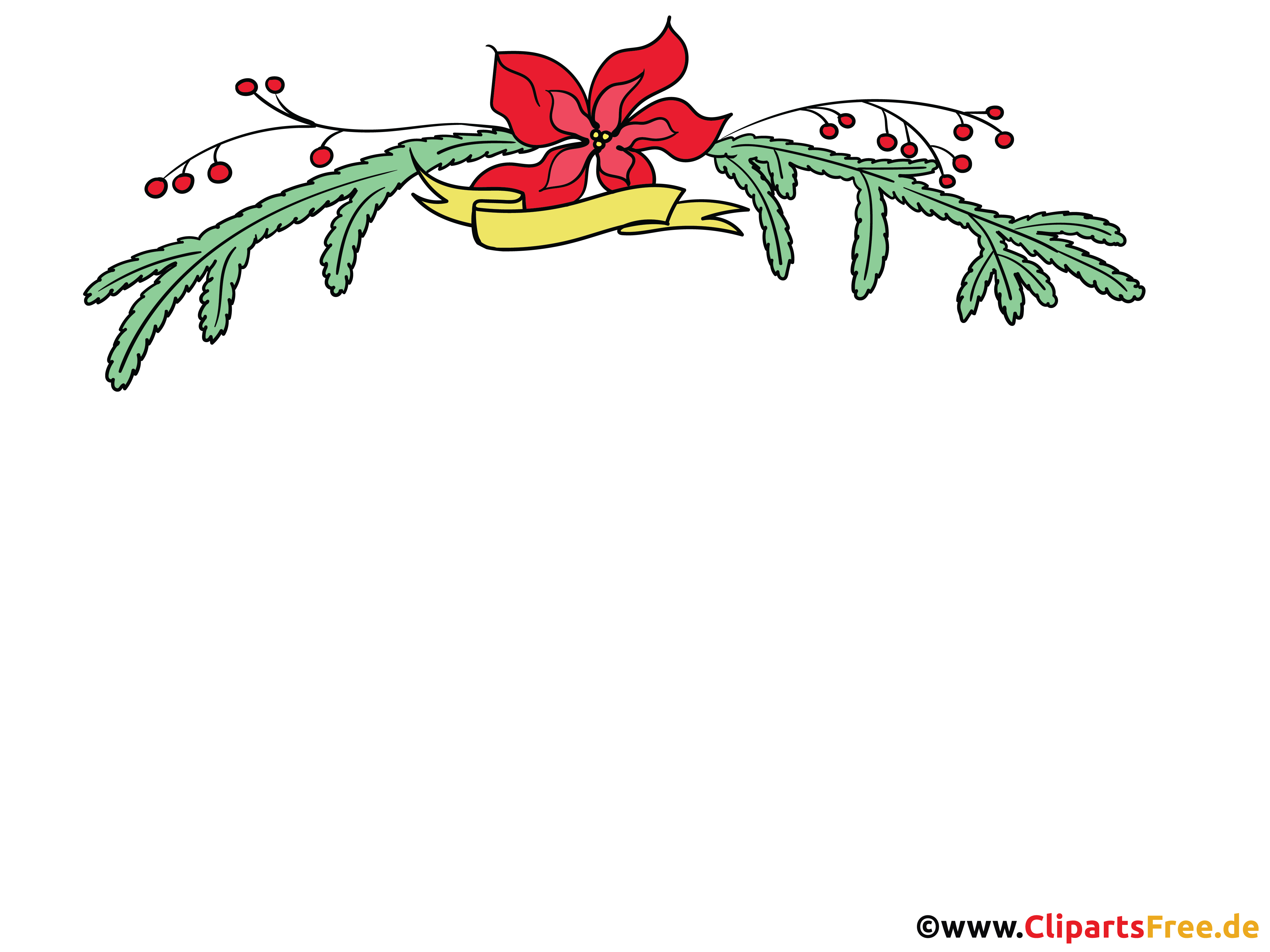Weihnachten Rahmen transparent