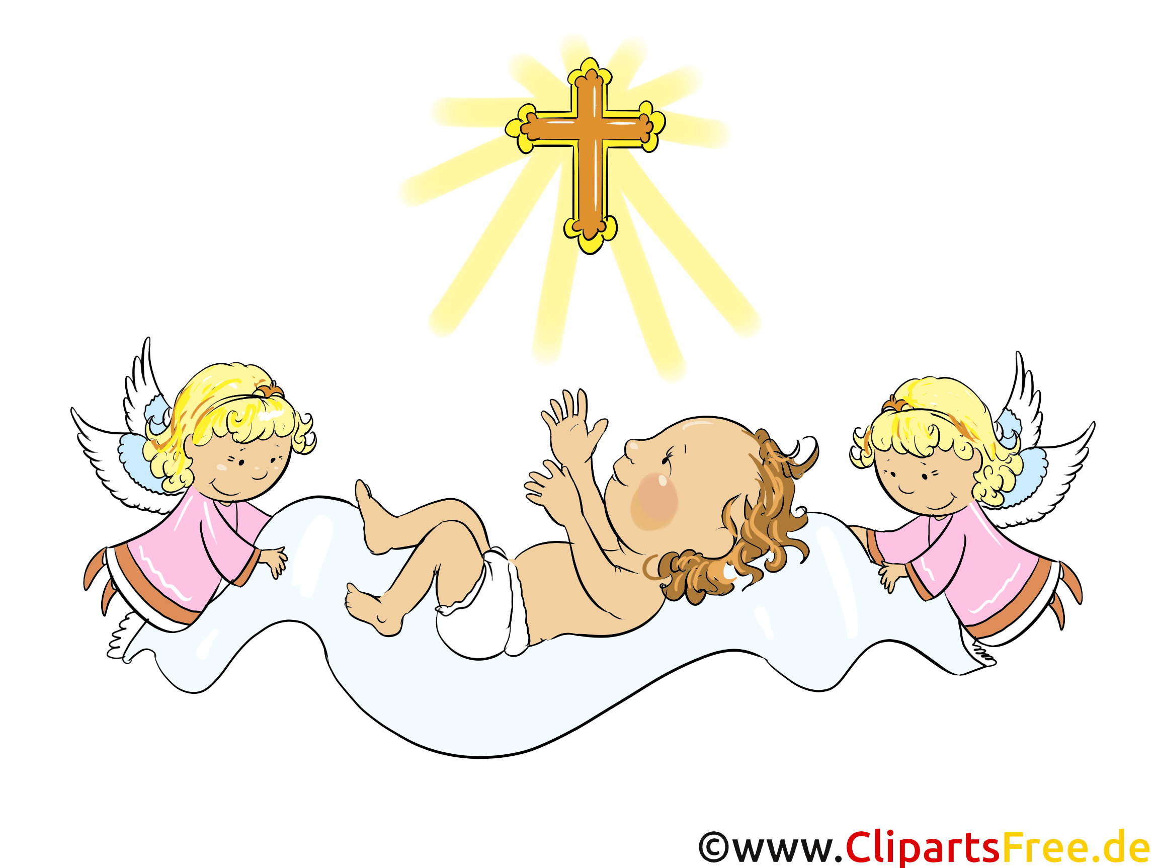Крещение наклейки