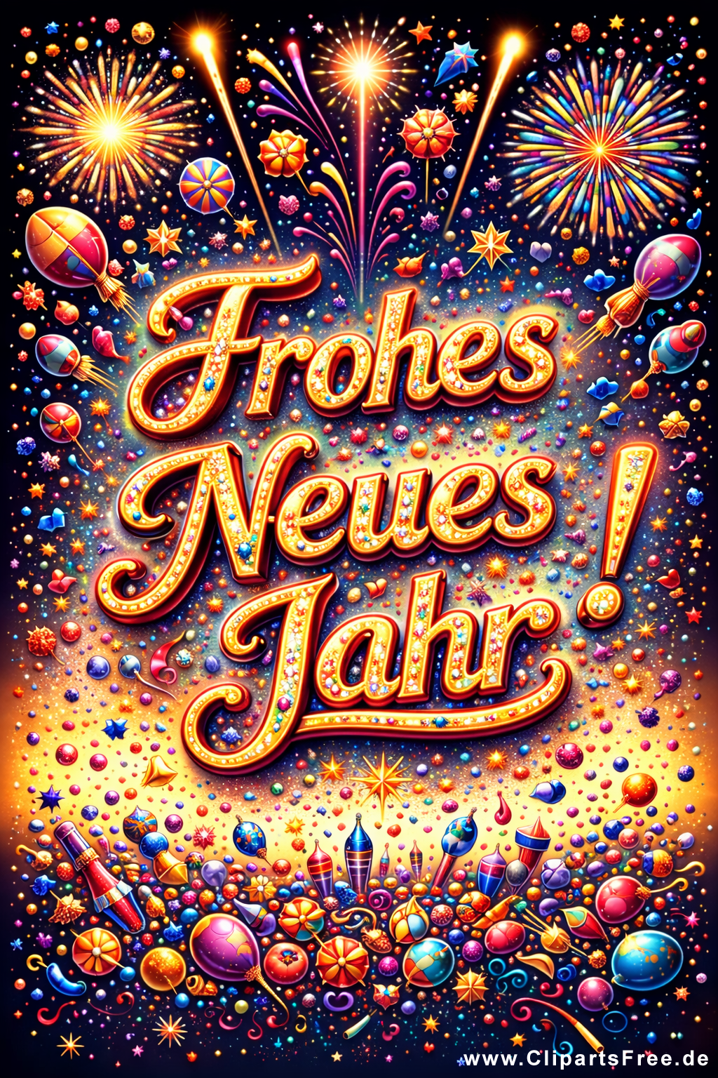 Frohes Neues Jahr An Alle