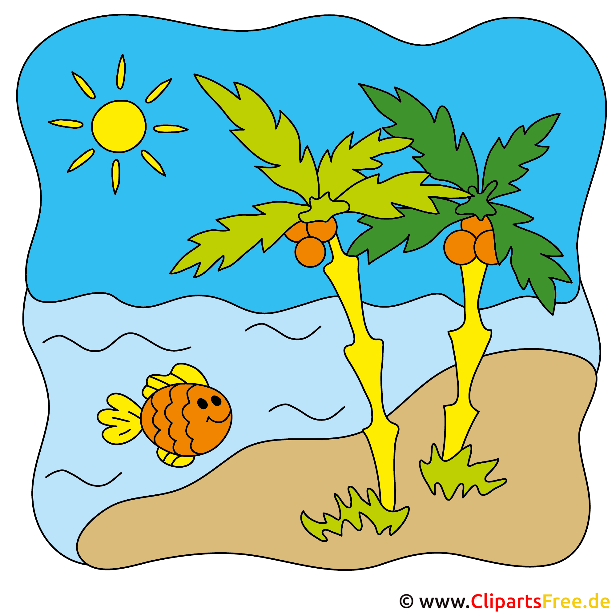 Clipart Plage Photos D Ete Gratuitement