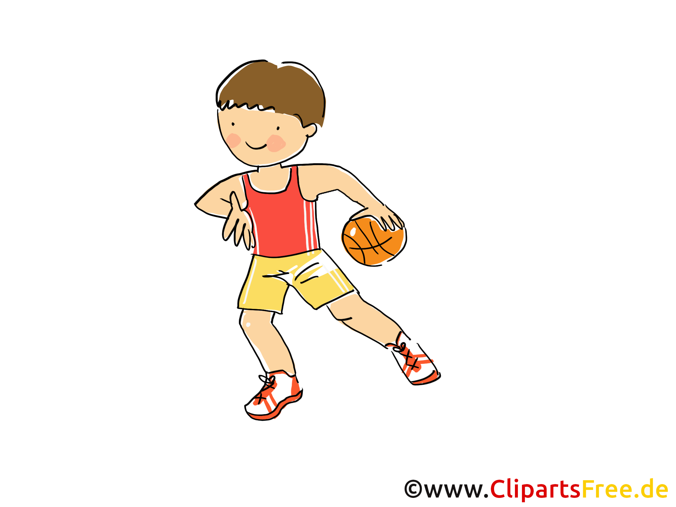 Handball Bild, Clipart, Comic, Cartoon, Image gratis