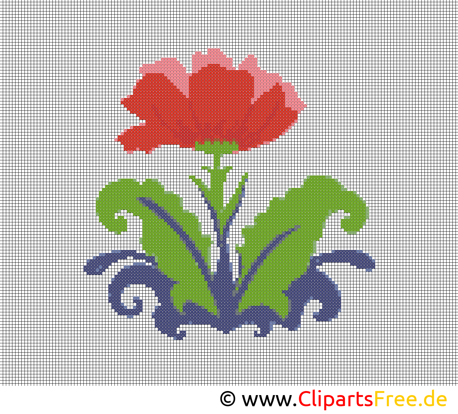 Blume Stickvorlage Kreuzstich Kostenlos Allerdings hat man bei diesen vorlagen etwas mehr muehe beim. blume stickvorlage kreuzstich kostenlos