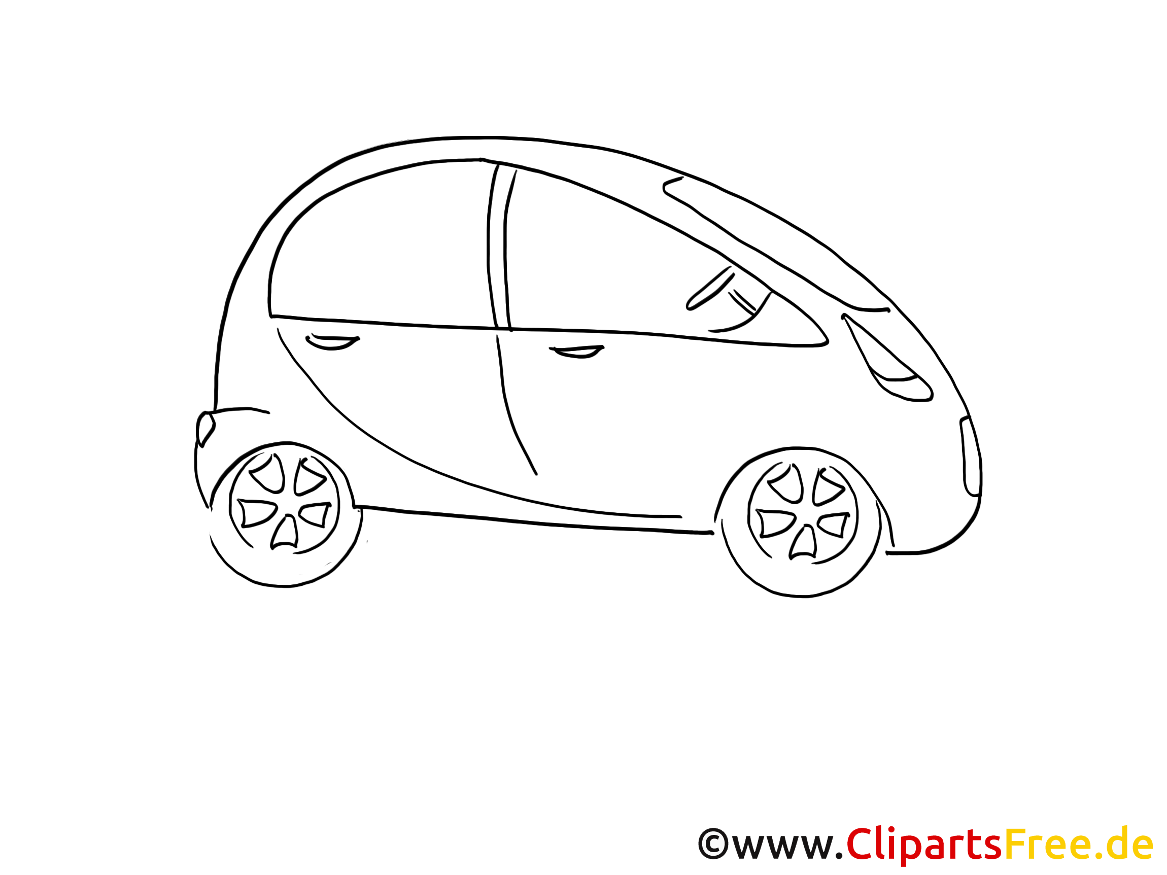 auto clipart schwarz weiß - photo #18
