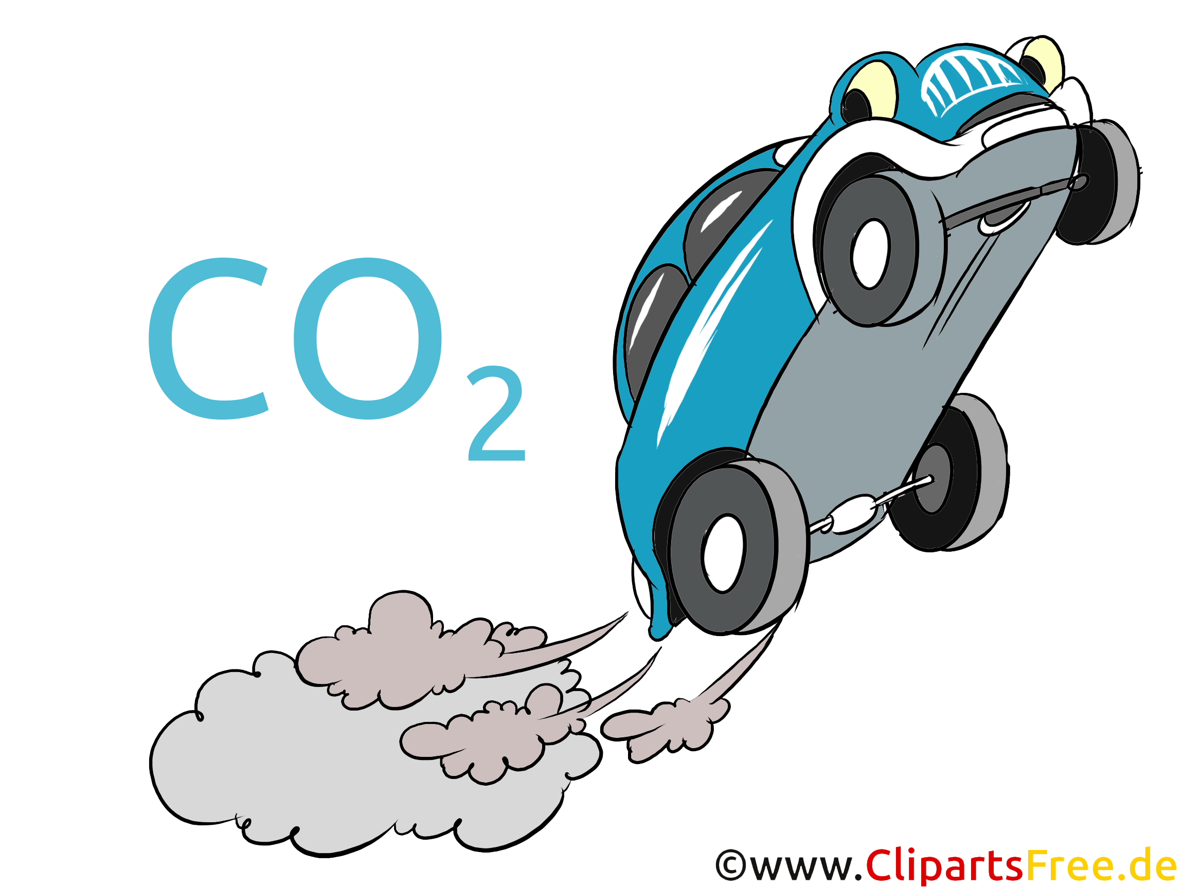 車からの大気汚染ストックイラスト 写真 クリップアート