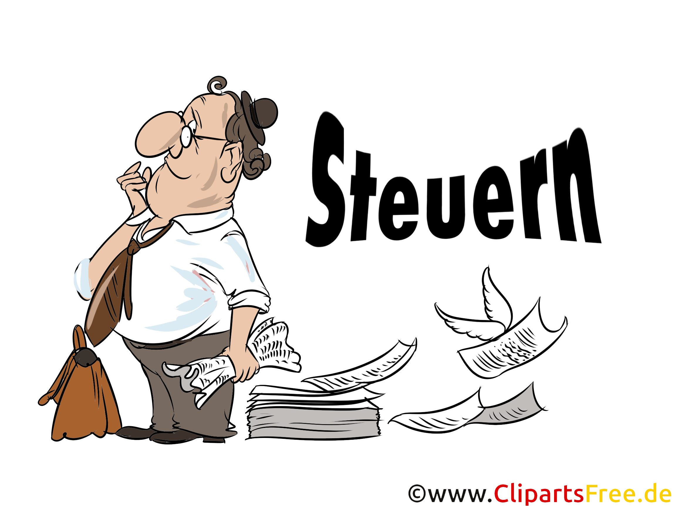 Steuern Clip Art und Illustrationen