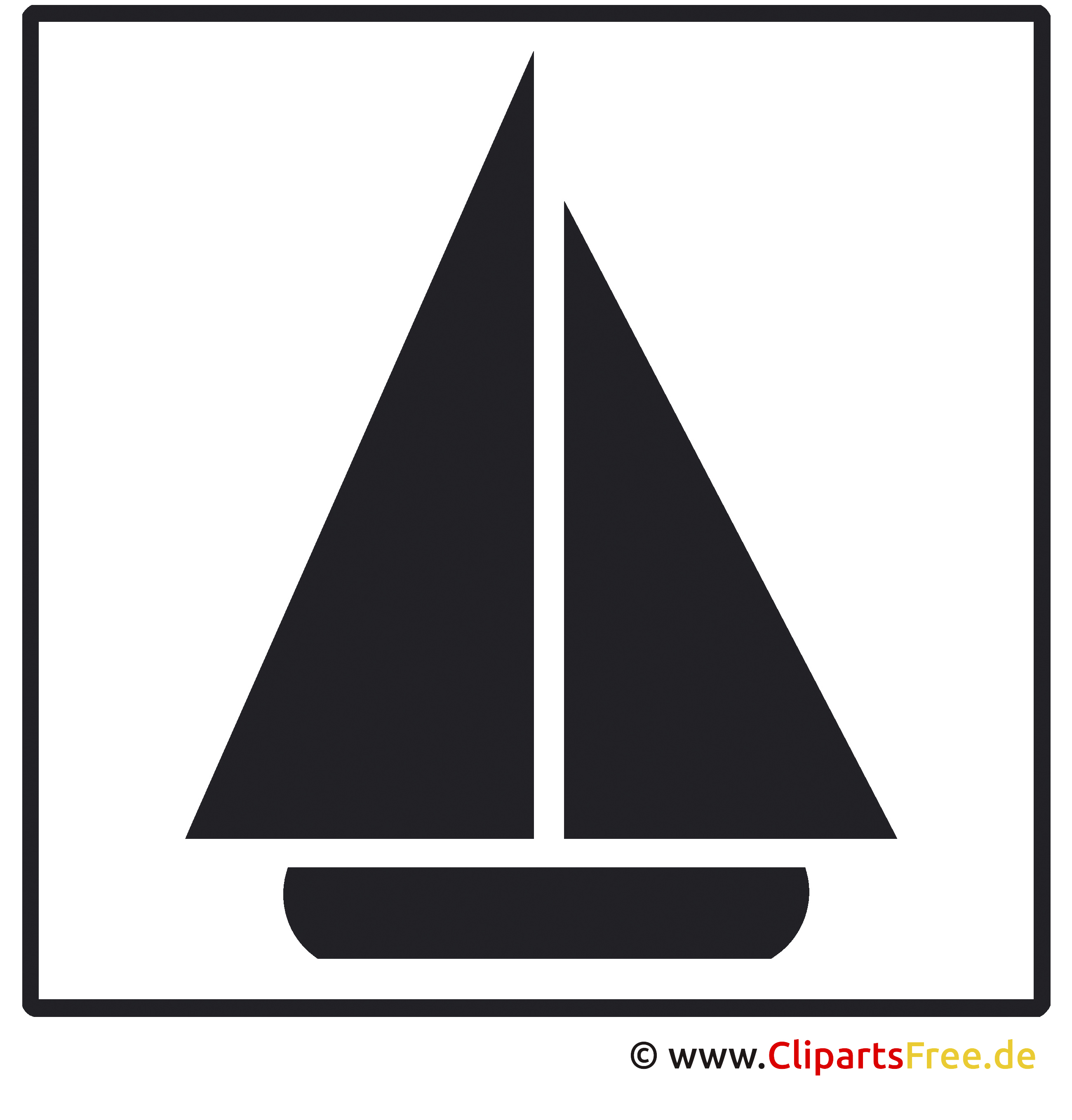 Segelschiff Bilder Kostenlos - Ausmalbilder für Kinder