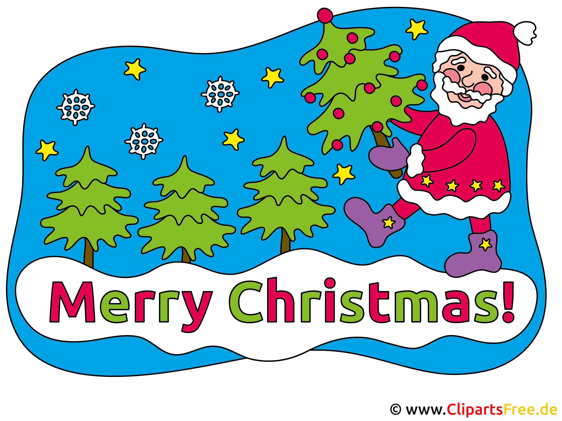 Clip Art Christmas - Bilder für Schule