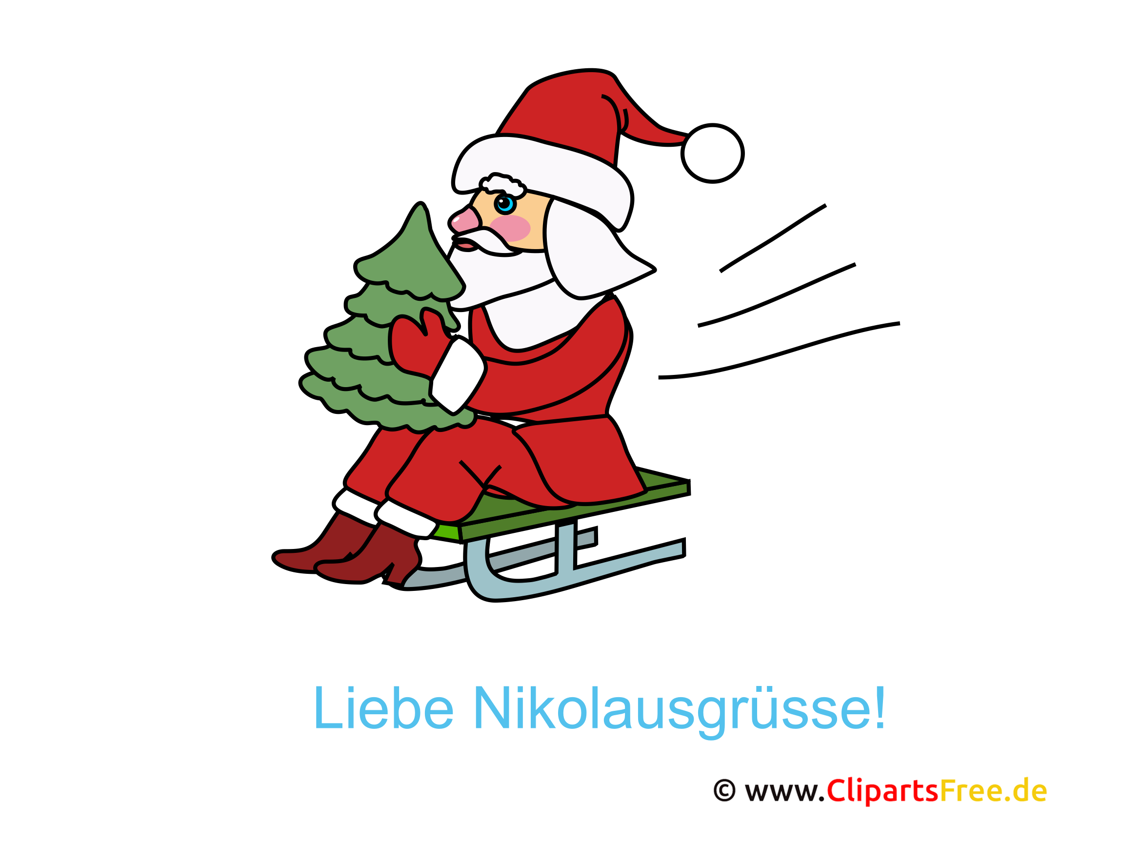 Lustige Nikolaus Bilder