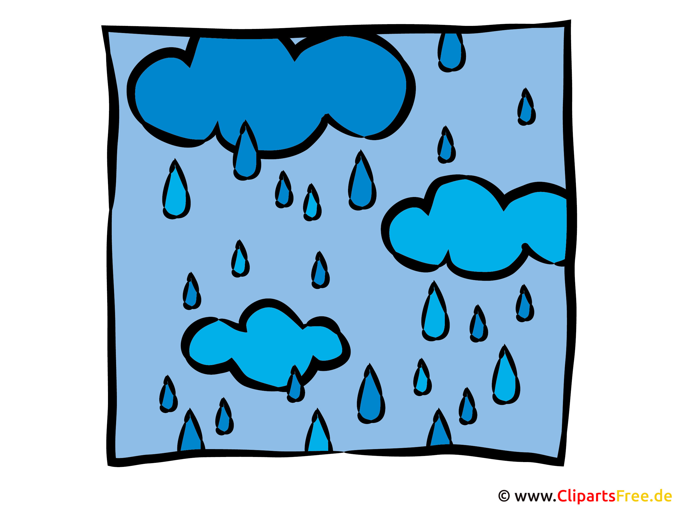 Wetter Clipart Regen 