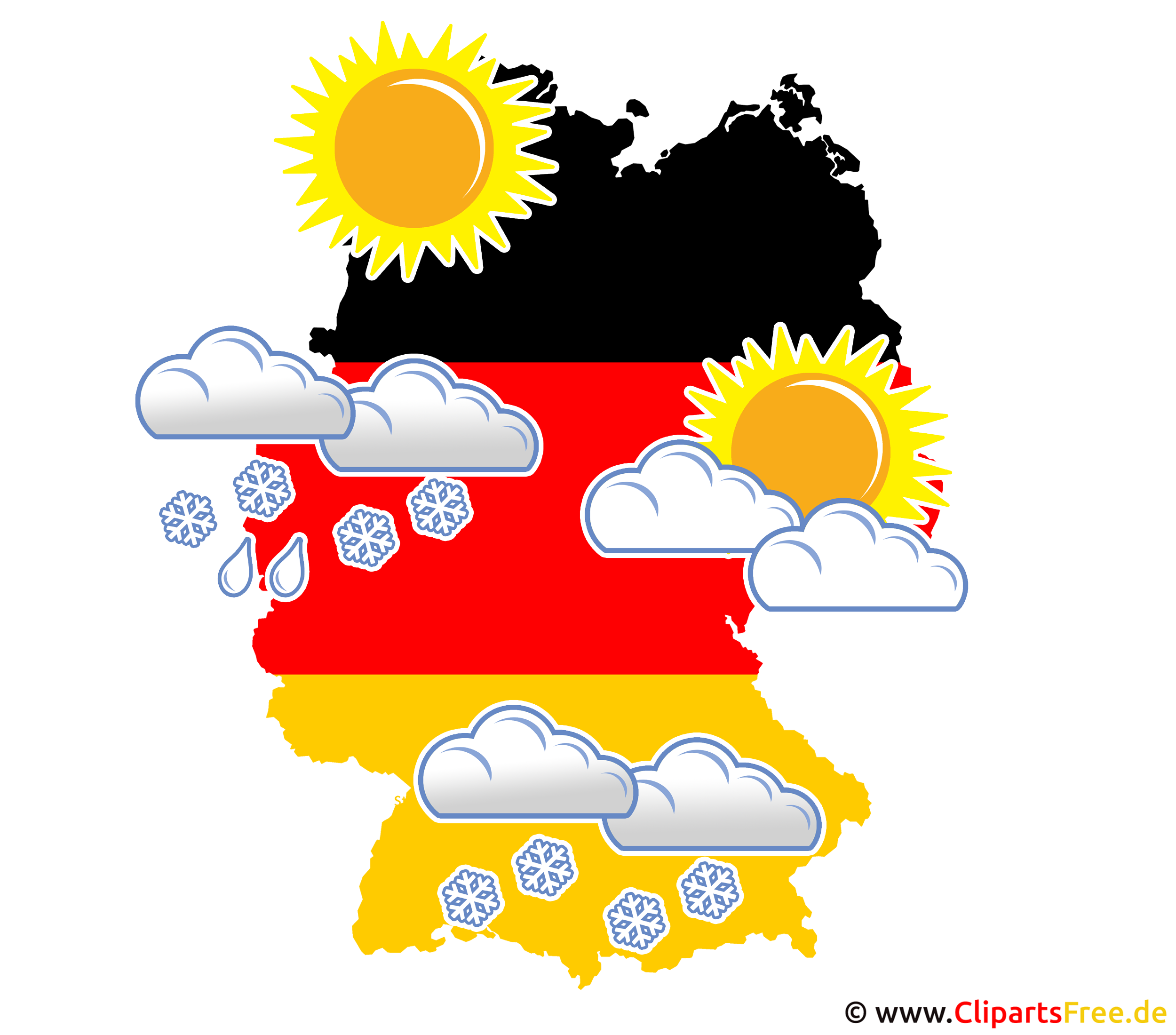 Beschreibt das wetter auf den bildern запишите состояние погоды по картинкам