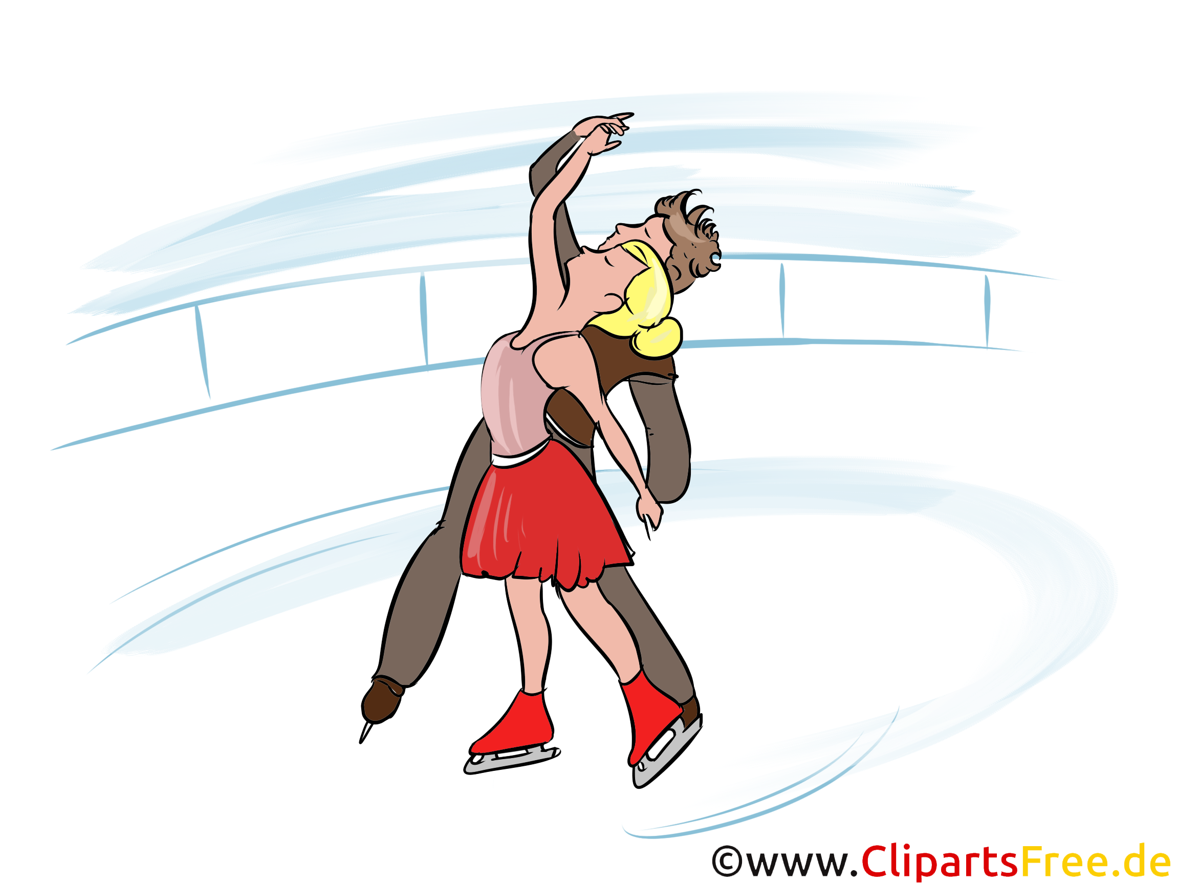 アイスダンスウィンタースポーツ画像 クリップアート イラスト