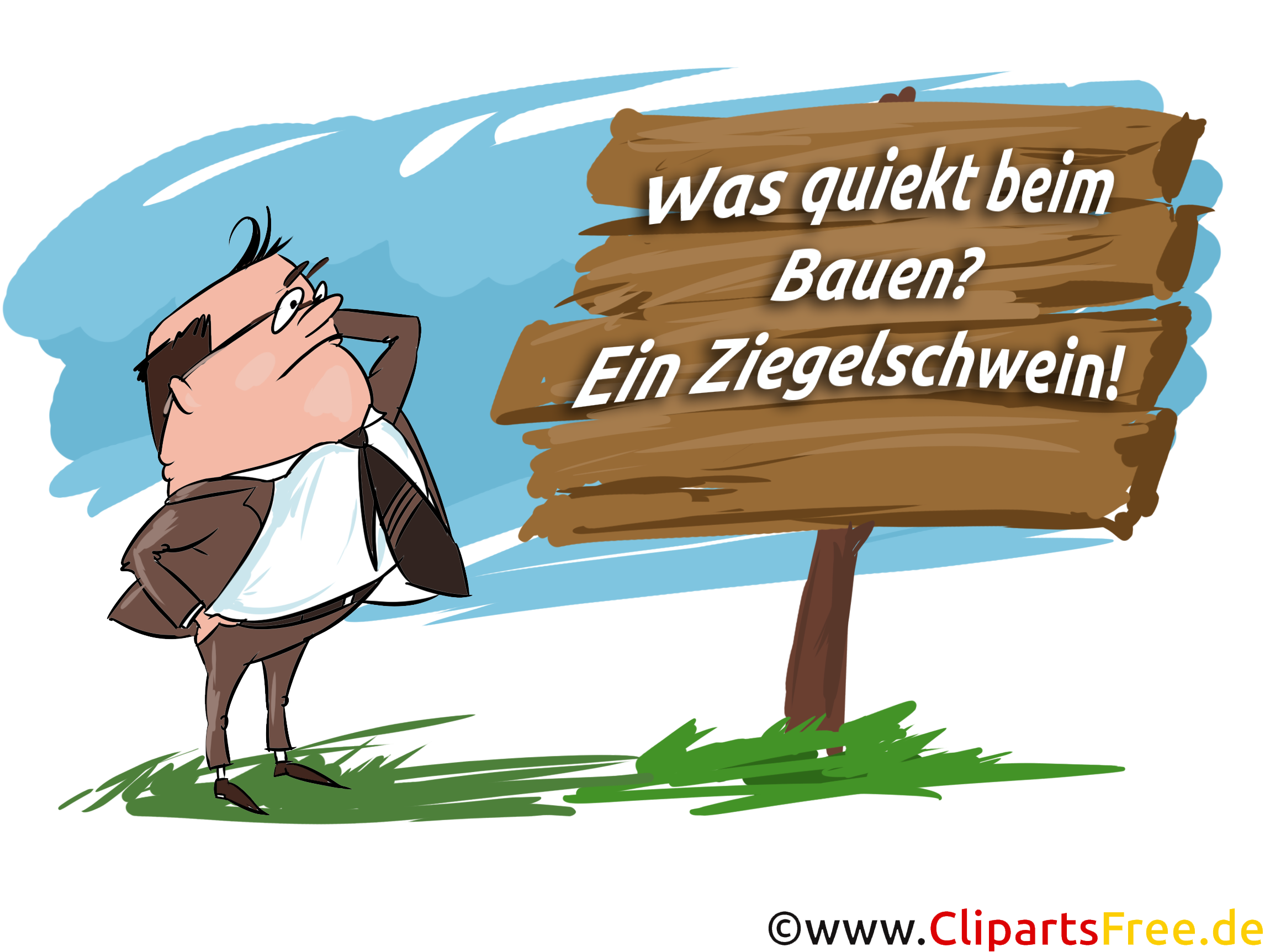 Witz über Bauen Rätselfragen mit Antworten