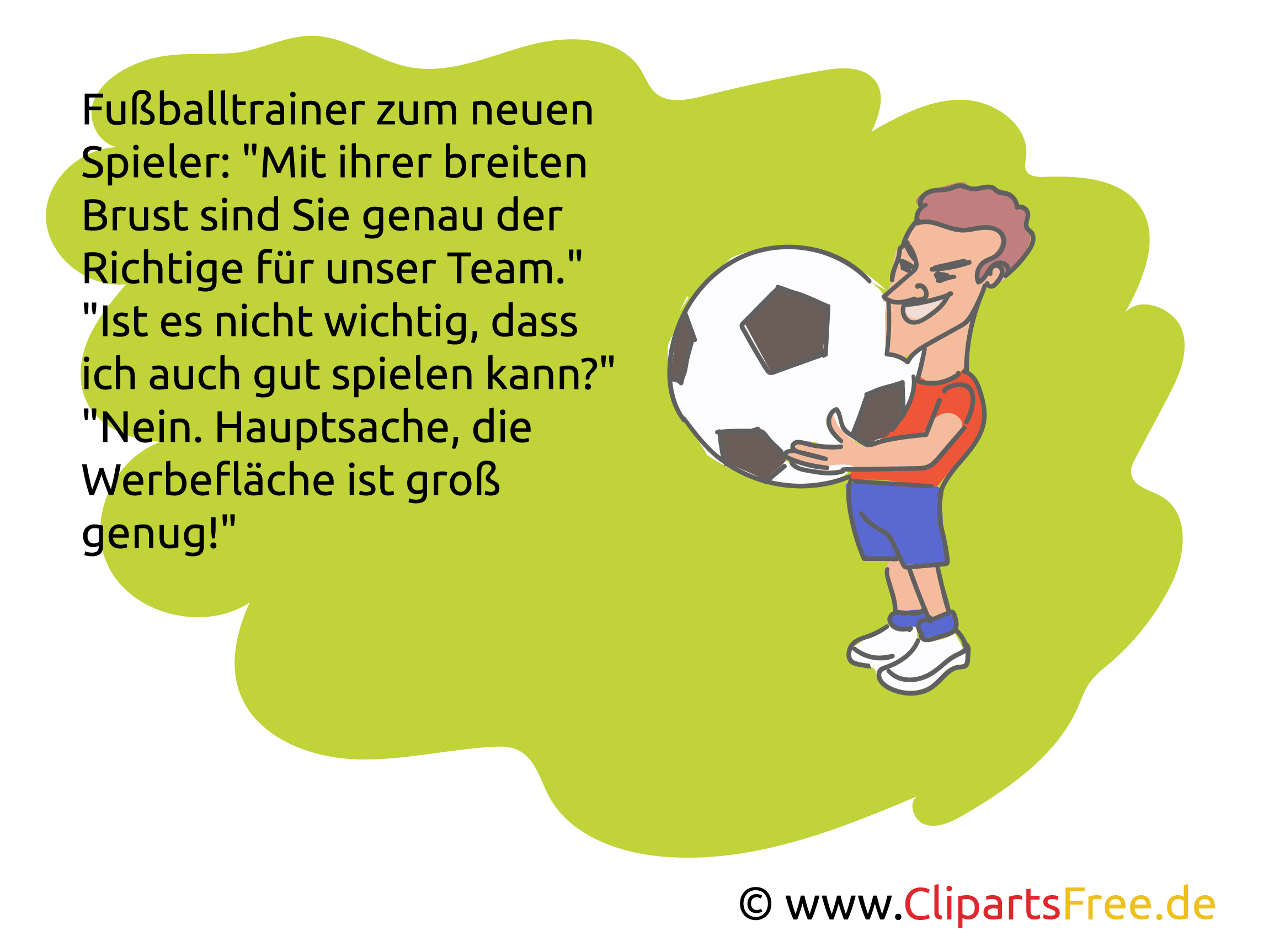 Lustige FußballWitze über Schiedsrichter und Spieler