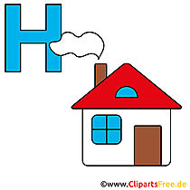 Bildwörterbuch - Haus Bild für Unterricht