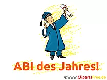 Glückwunsch Abitur lustig - Abi des Jahres