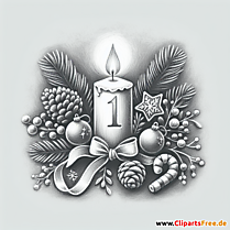 1 Advent Clipart